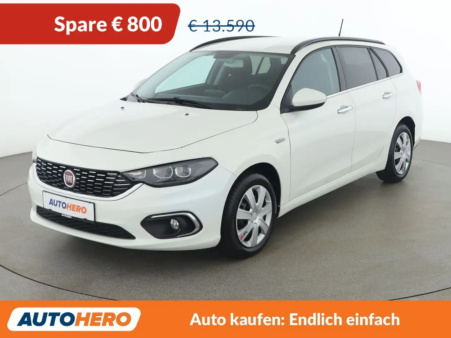 Fiat Tipo 1.6 JTDM Lounge Weiß - 1