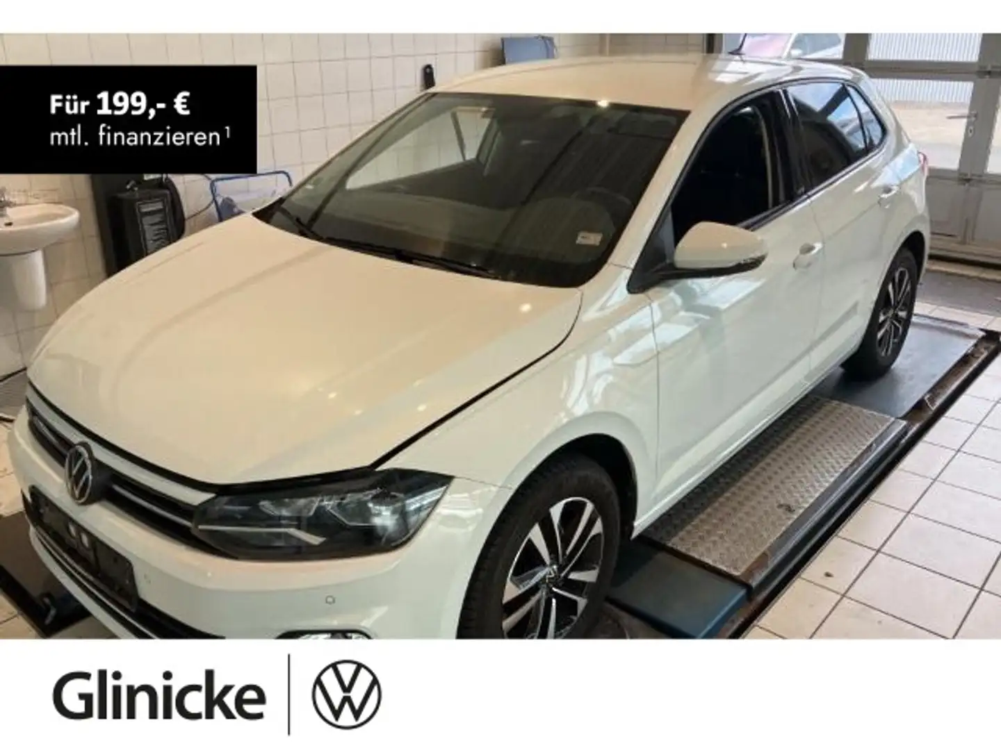 Volkswagen Polo 1.0 TSI United SHZ, LED, APP CONNECT Weiß - 1
