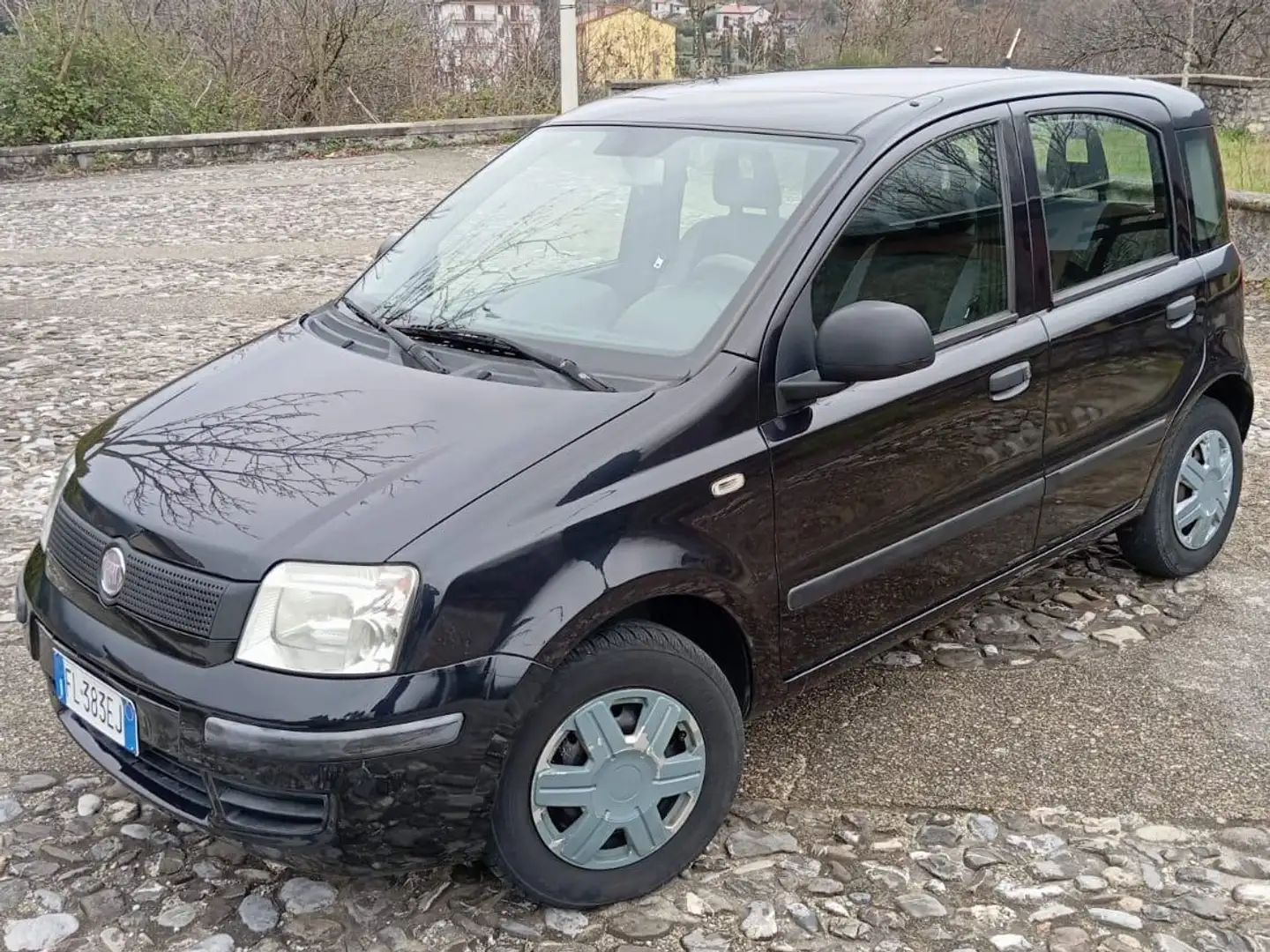 Fiat Panda 1.2 Dynamic Eco Clima-Servosterzo-Tagliandata Zwart - 1