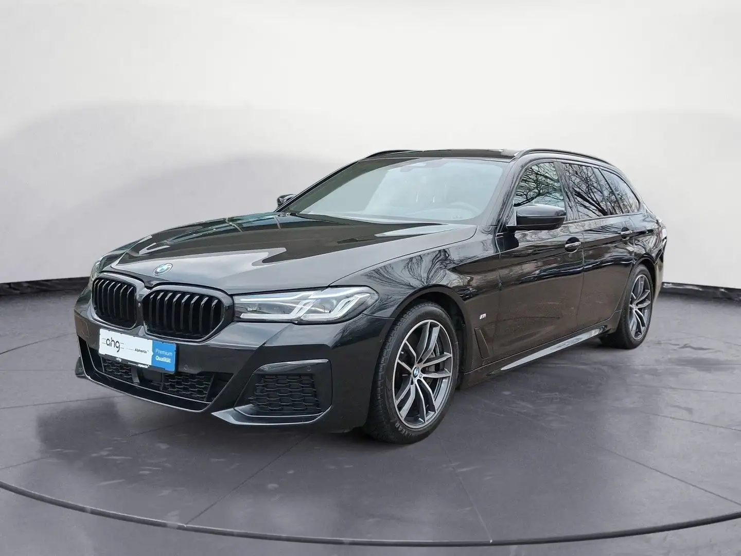 BMW 540 d xDrive Touring Navi Leder Tempom.aktiv Blue Schwarz - 2
