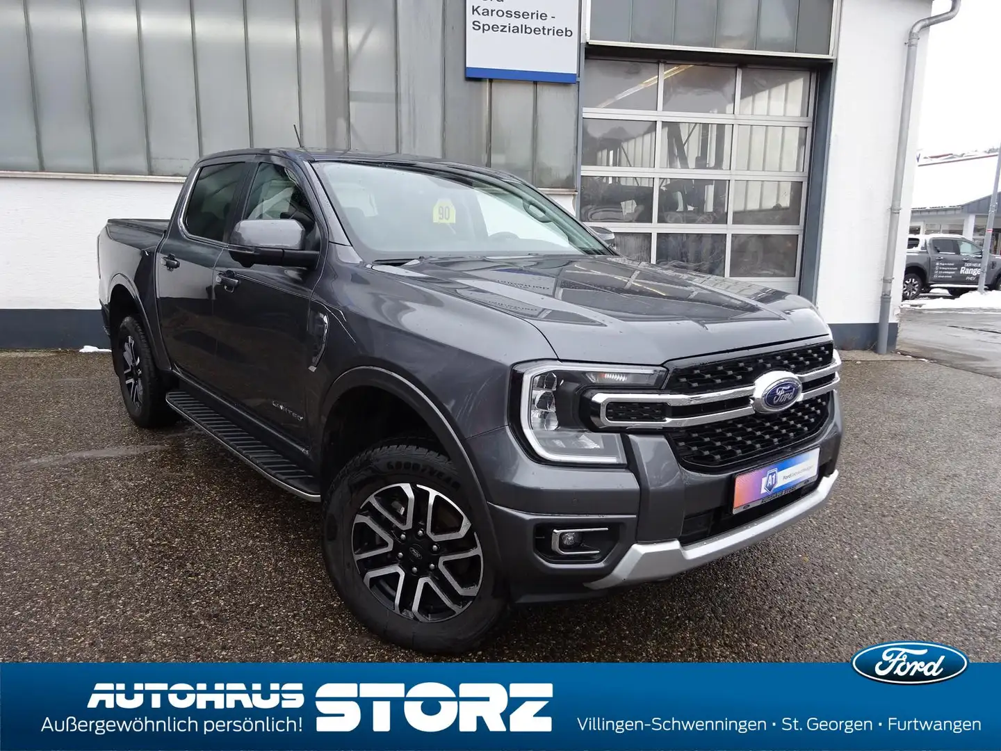 Ford Ranger Limited 4WD Doppelkabine|4x4|ALLRAD||AHK|TECHNOLOG Grau - 1