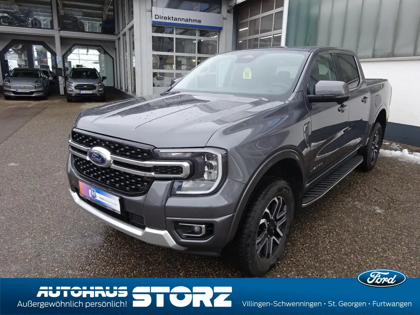 Ford Ranger Limited 4WD Doppelkabine|4x4|ALLRAD||AHK|TECHNOLOG Grau - 2