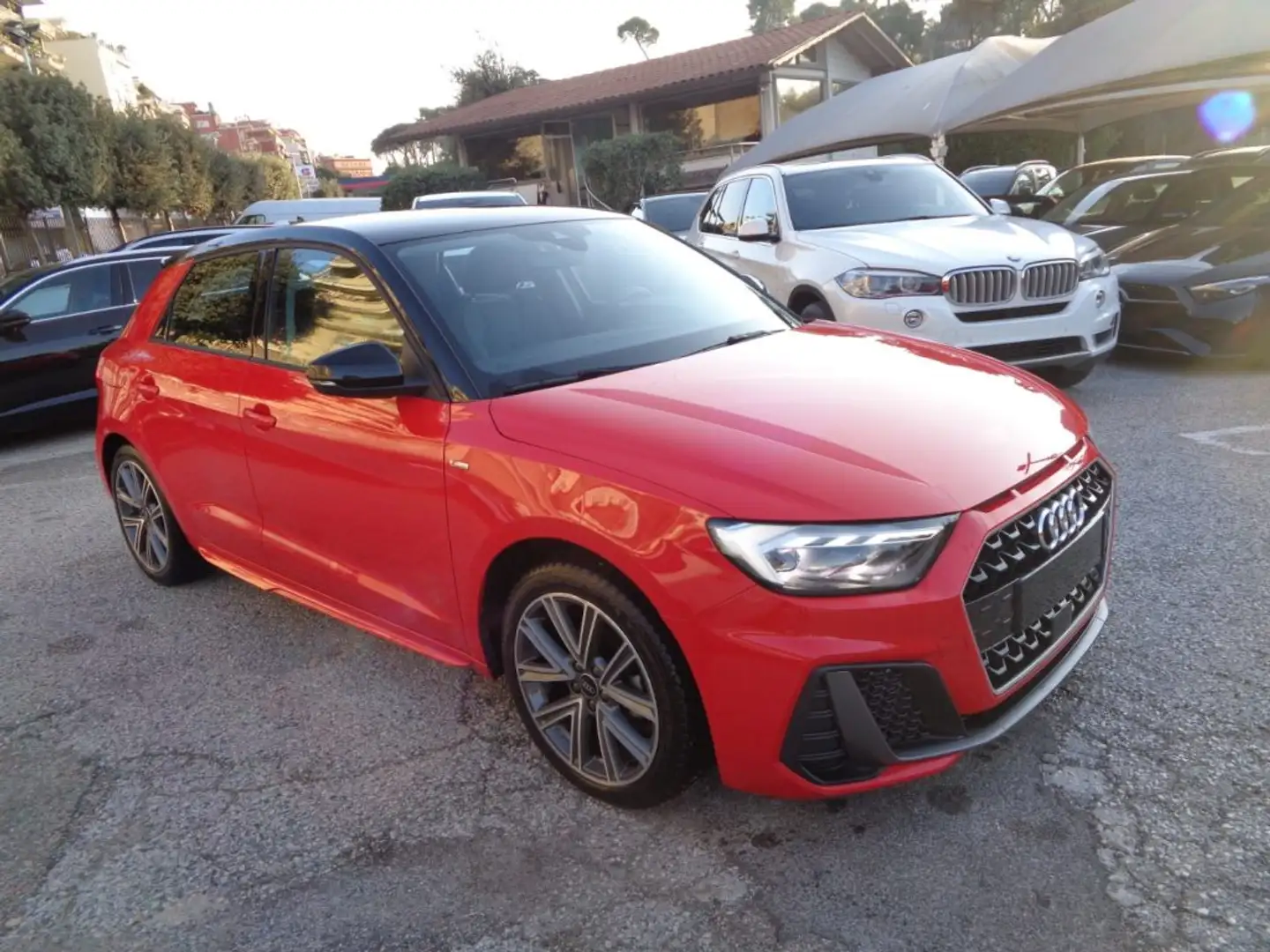 Audi A1 SPB SPORTBACK 25 TFSI S-LINE CARPLAY PDC"17 Rouge - 1