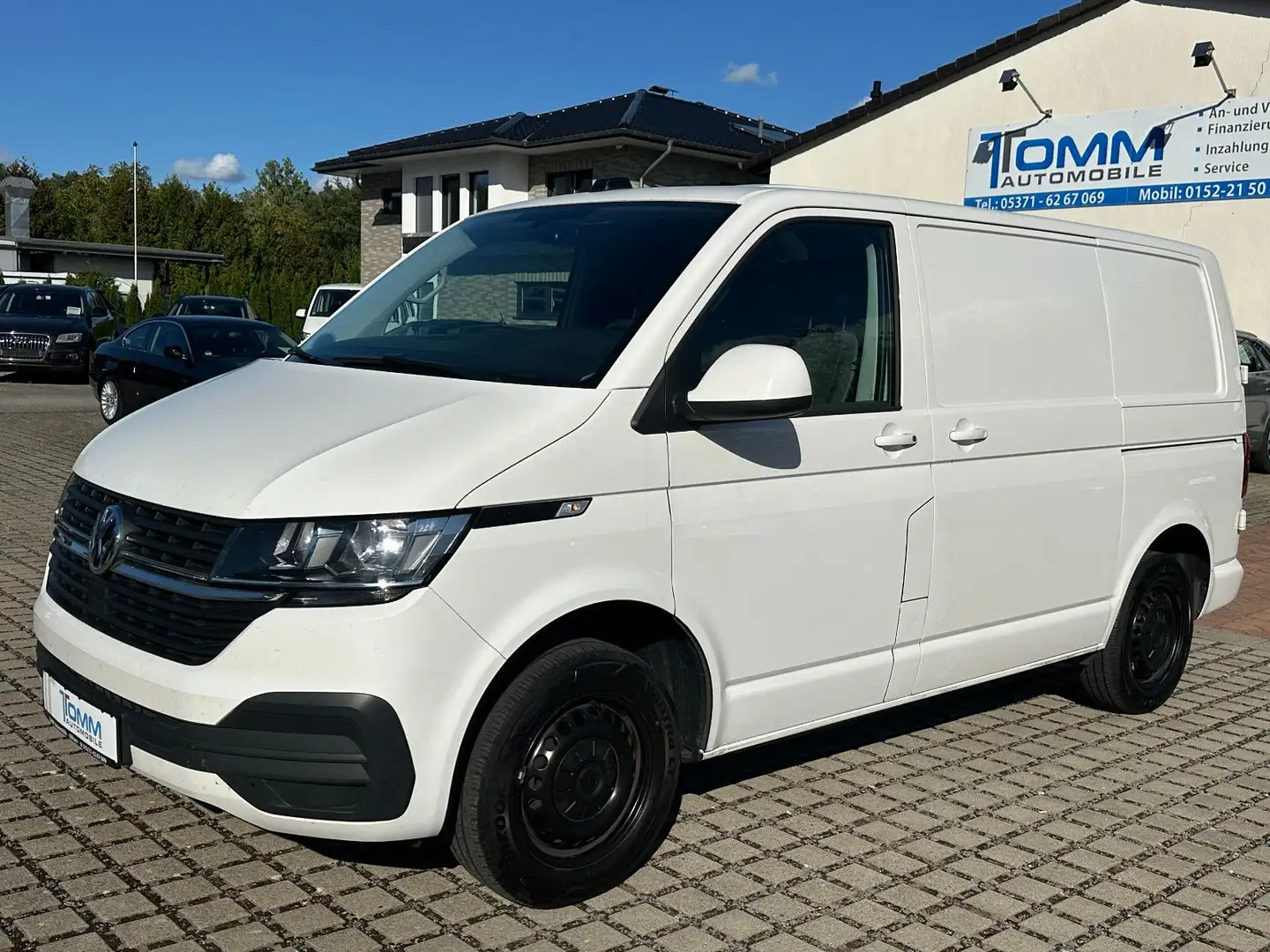 Volkswagen T6.1 Transporter Kasten  2.0 TDI NAVI / KLIMA Weiß - 1