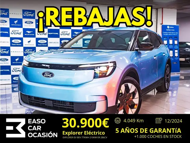 Ford Explorer RWD Rango Extendido 77kWh