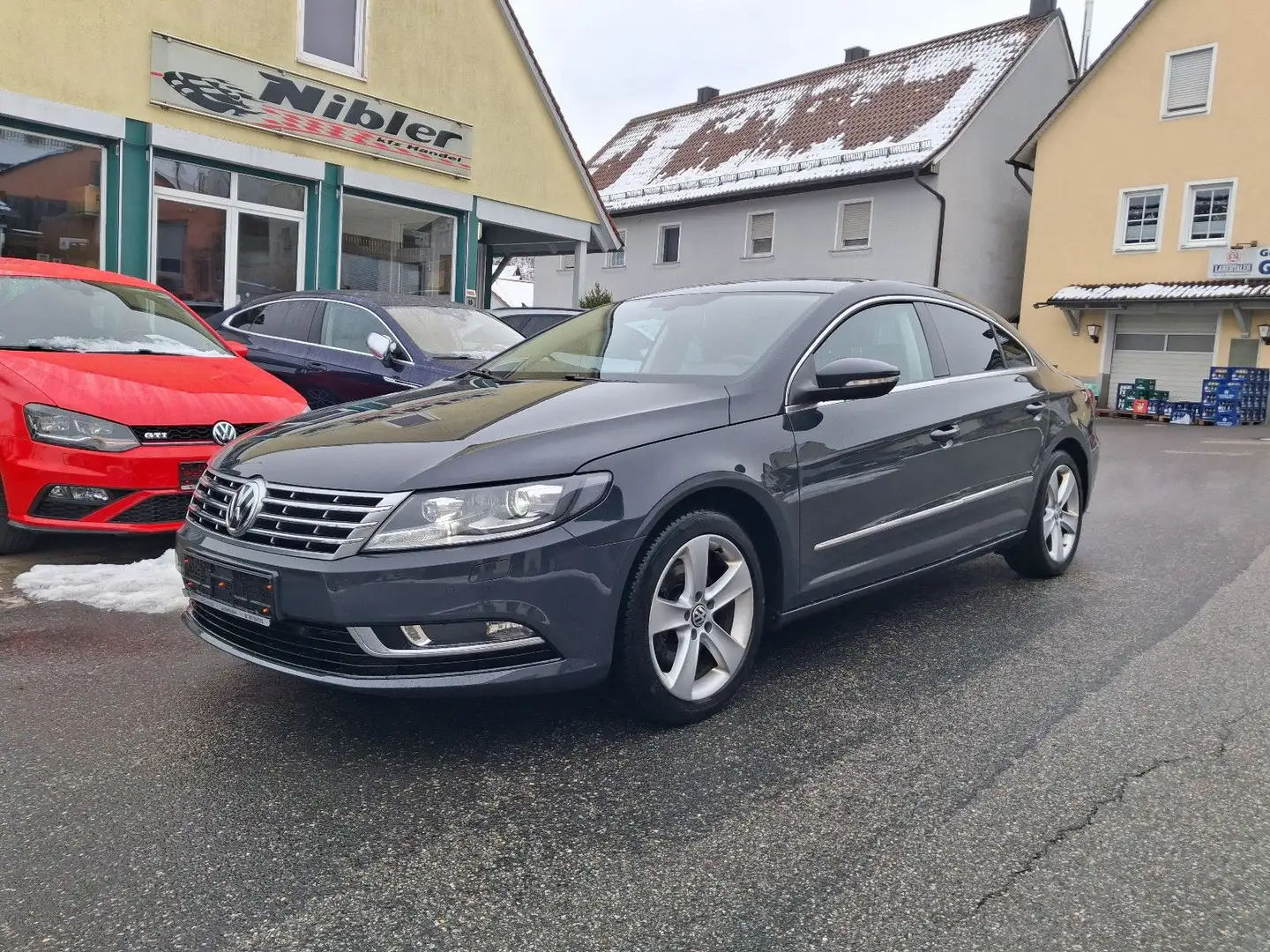 Volkswagen CC 1.4 TSI Sport BMT NAVI+AHK+XENON+5-SITZE+PDC Gris - 1