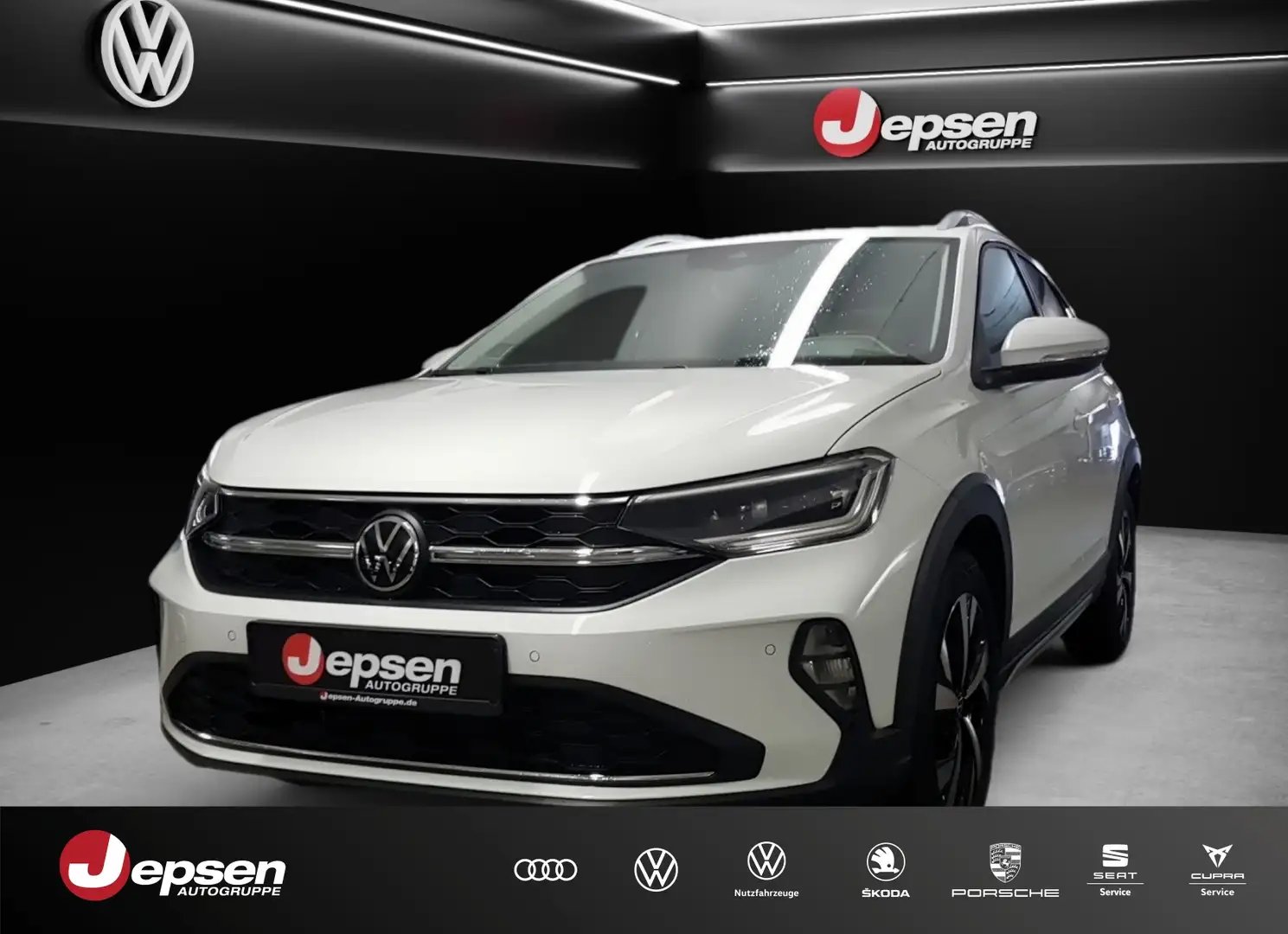 Volkswagen Taigo Style 1.0 l TSI OPF DSG ACC DynLi LM KAM Weiß - 1