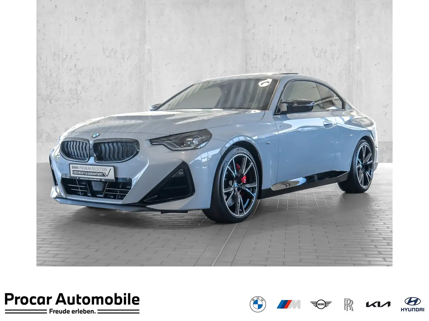 BMW 240 M240i xDrive HuD Adapt. LED Anhängk. Glasdach Grigio - 1