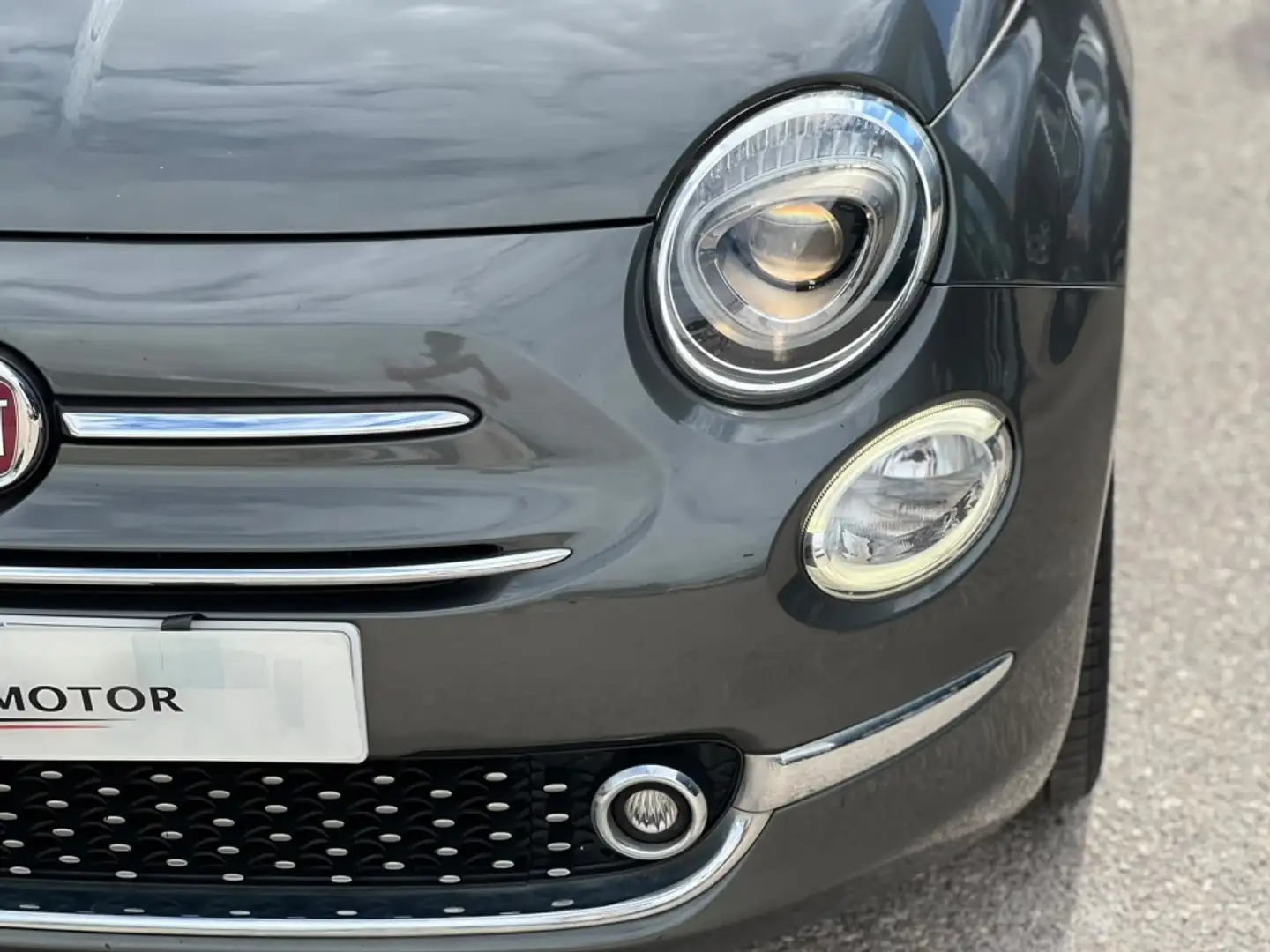 Fiat 500C 1.2 Lounge Gris - 2