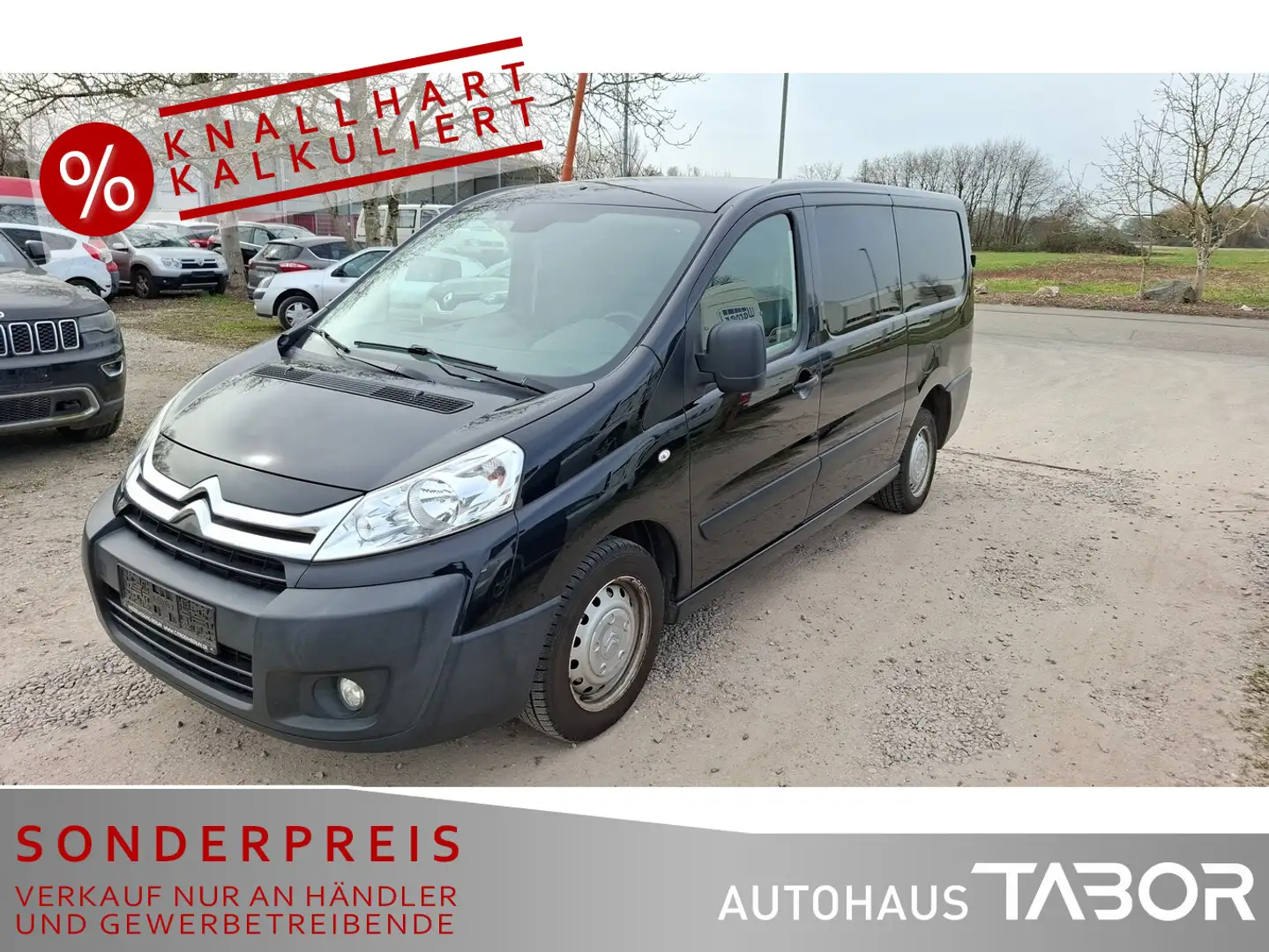 Citroen Jumpy 2.0 HDi 165 L2H1 Autom. AHK PDC Klima GRA Negro - 1
