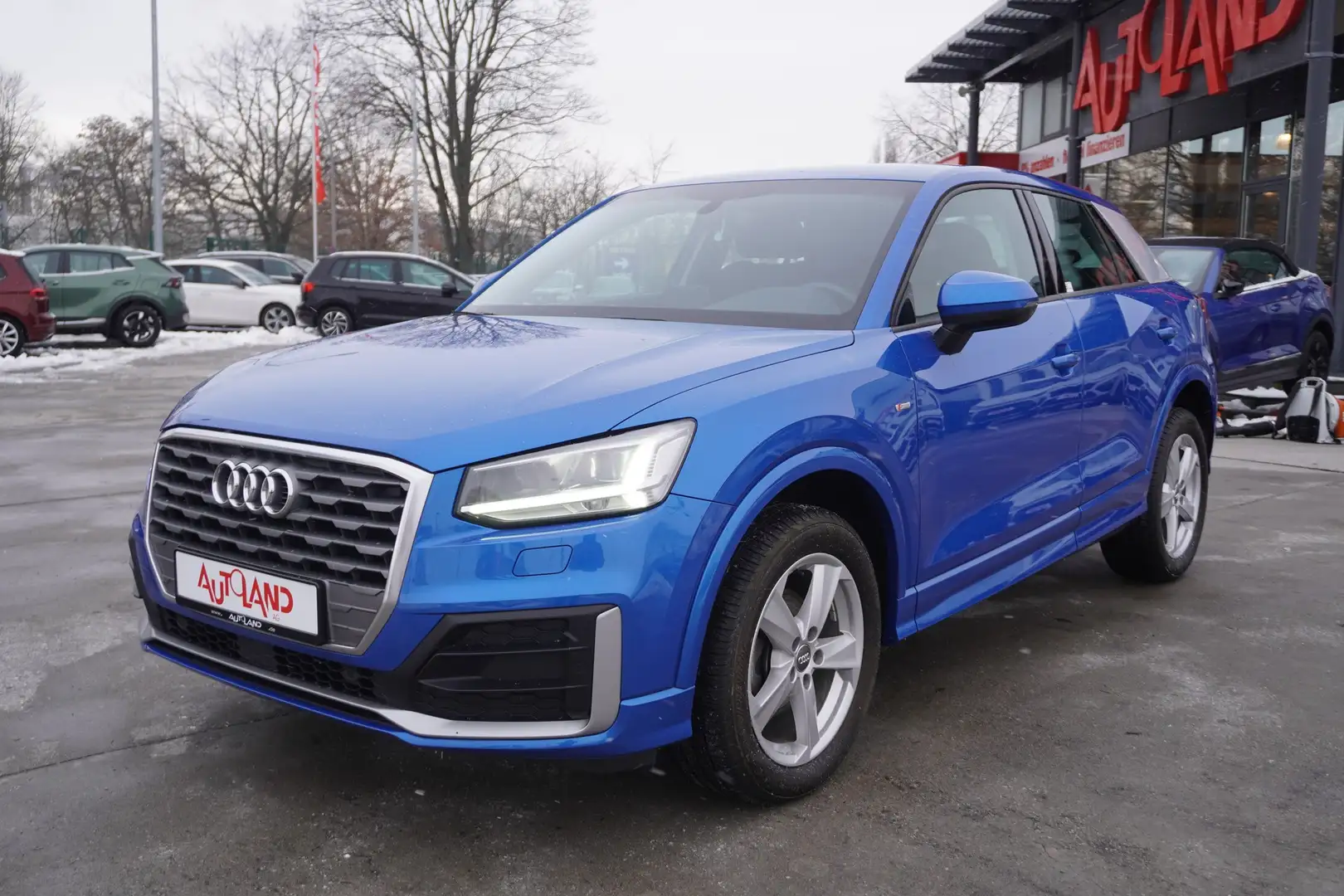 Audi Q2 30 TDI S-Line S-Tronic LED Navi Keyless-Go Blau - 2