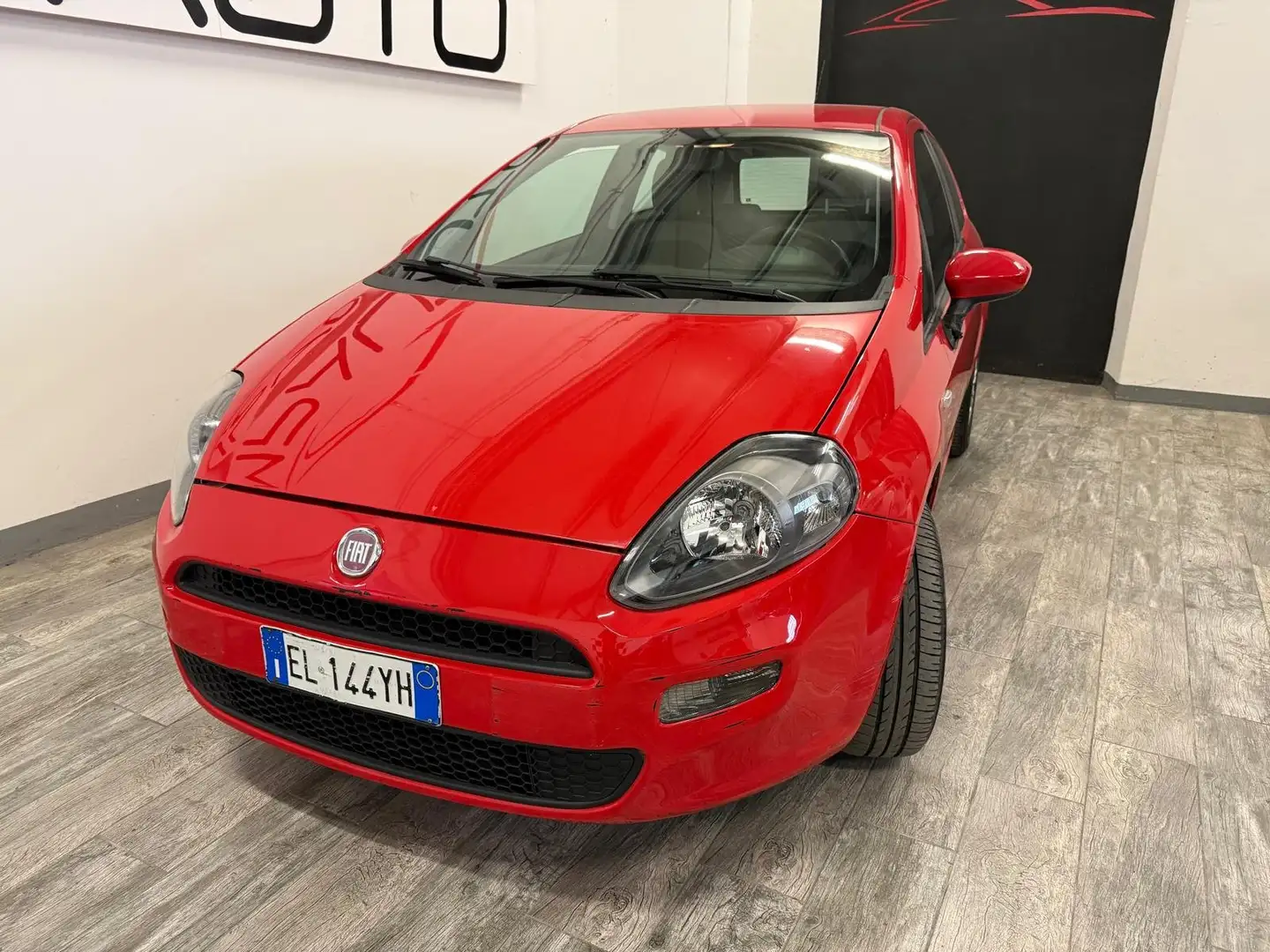 Fiat Punto Punto 3p 1.3 mjt 16v Easy 75cv Rosso - 2
