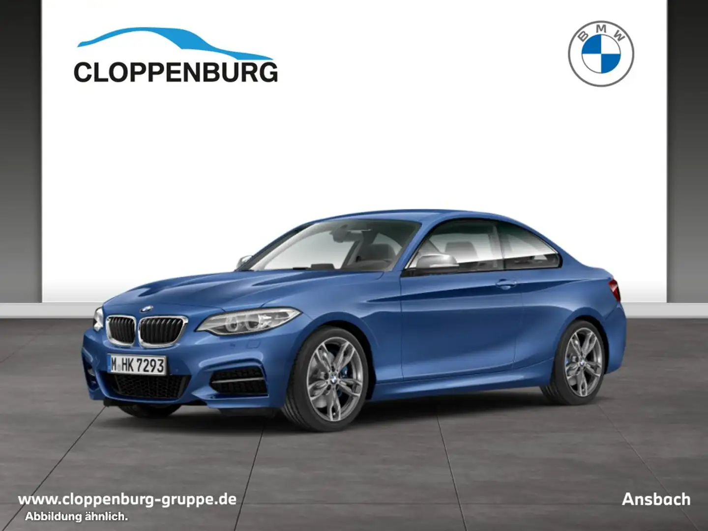 BMW 240 M240i xDrive M Sportpaket Coupé HK HiFi Xenon Blu/Azzurro - 1
