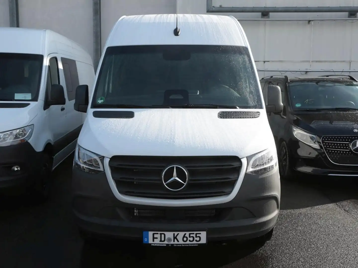 Mercedes-Benz Sprinter 317 CDI MBUX Kamera AHK TotwinkelAssist Blanc - 2