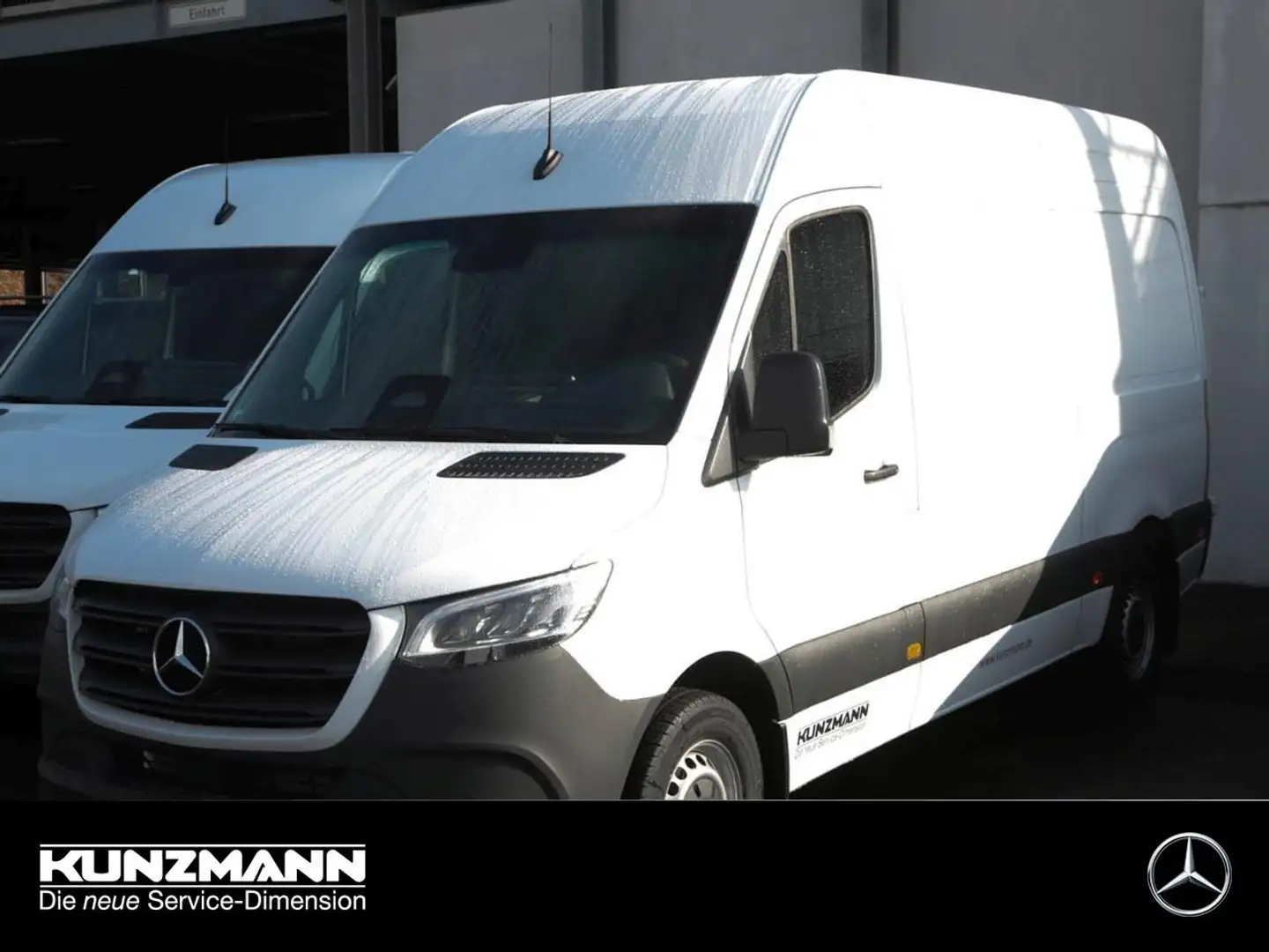 Mercedes-Benz Sprinter 317 CDI MBUX Kamera AHK TotwinkelAssist Blanc - 1