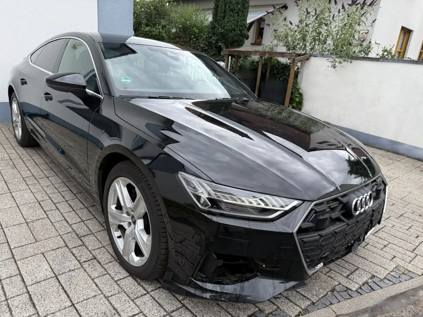 Audi A7 Sportback 45 TDI quattro Pano AHK HUD Memory Zwart - 1