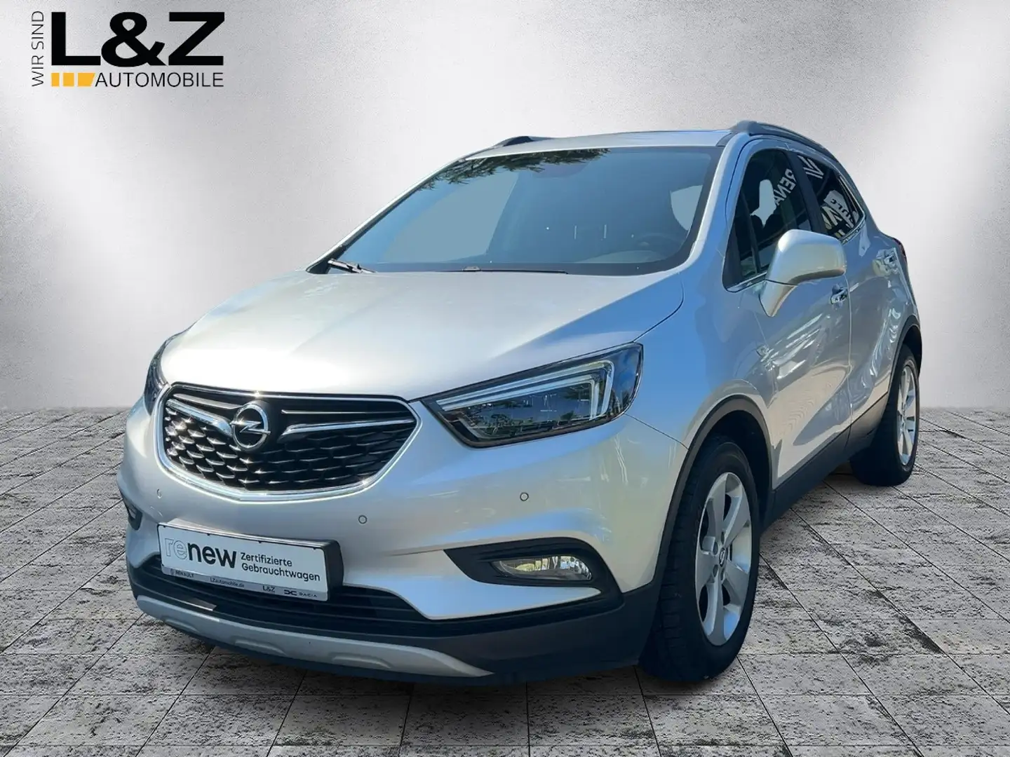 Opel Mokka X 1.4 Turbo Automatik Innovation Zilver - 1