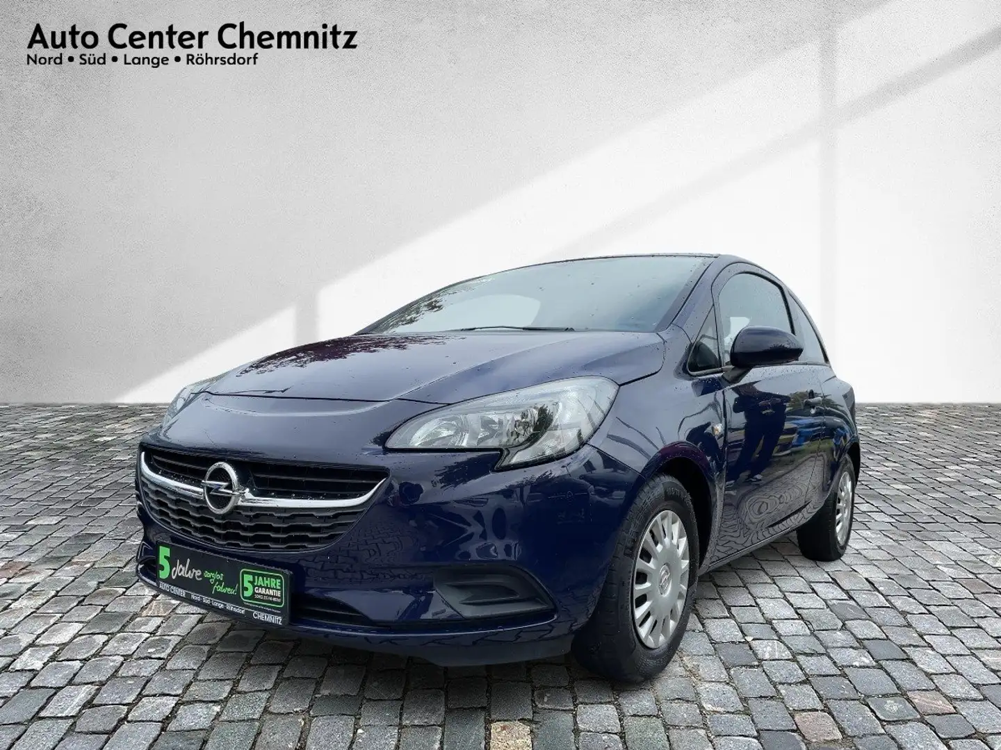 Opel Corsa E 1.2 Selection Cool&Sound-Paket Blauw - 2