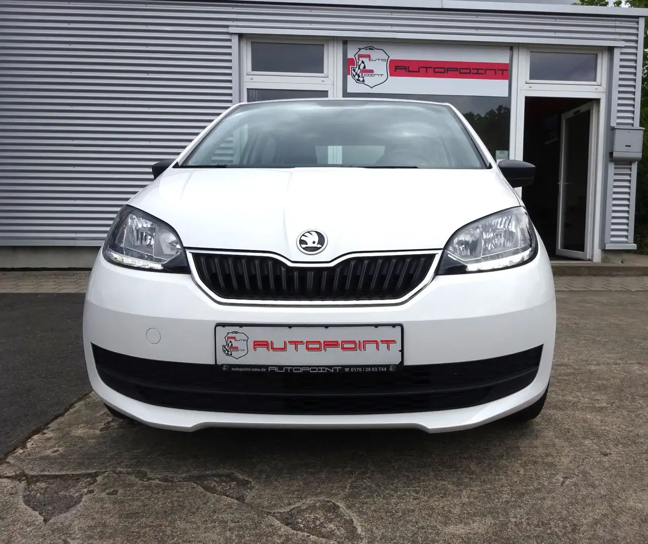 Skoda Citigo CITIGO 1.0 ACTIVE 5 TRG. KLIMA AUS 1. HAND Weiß - 2