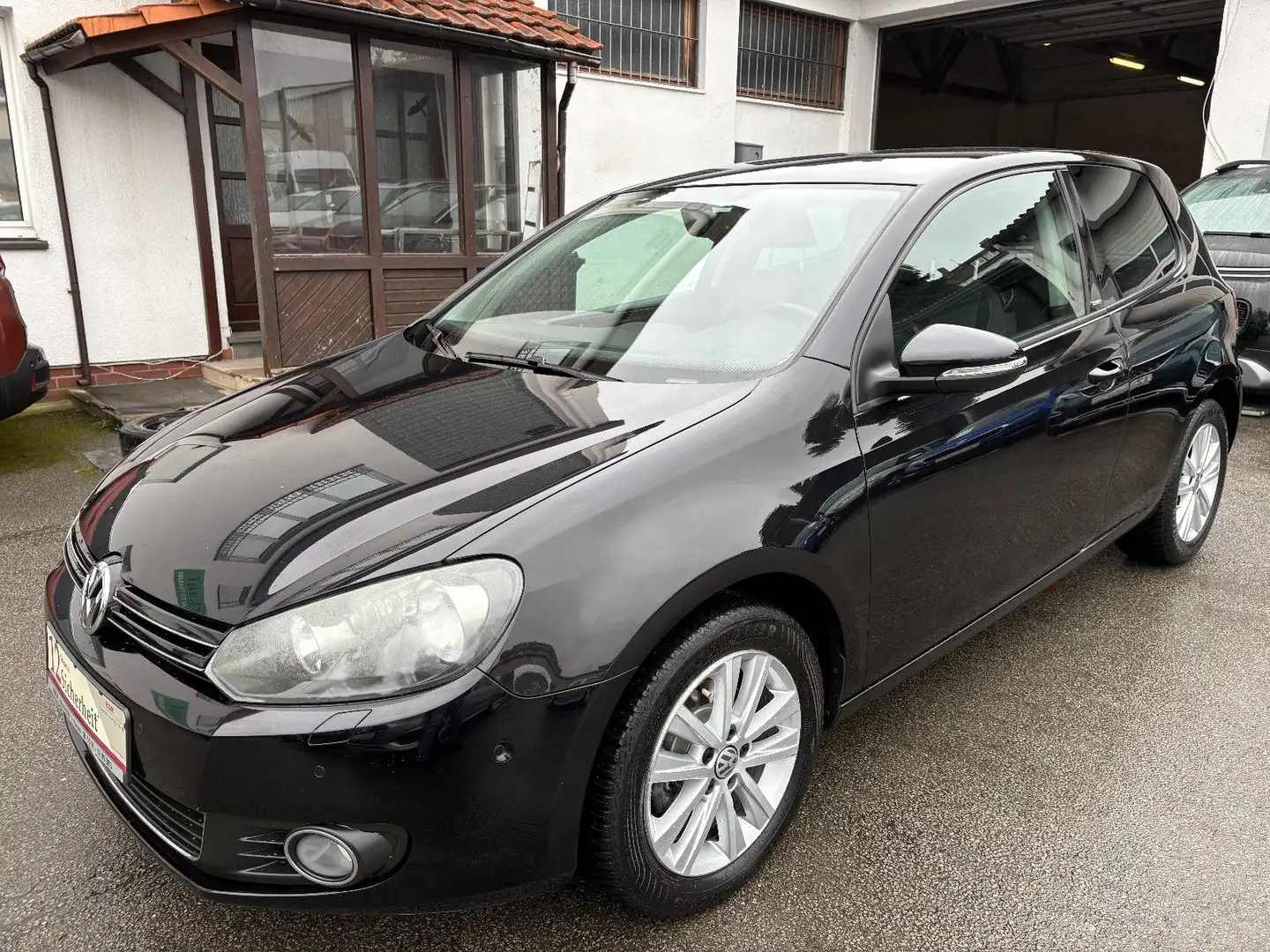 Volkswagen Golf VI Style - TEMPOMAT PDC SHZ ALU KLIMAAUT. Noir - 1