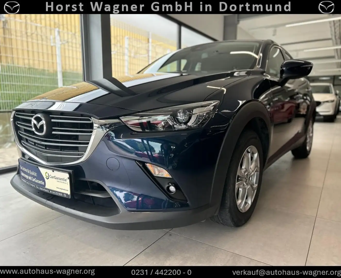 Mazda CX-3 Selection 121 PS *Navi*LED*AHK* Blauw - 1