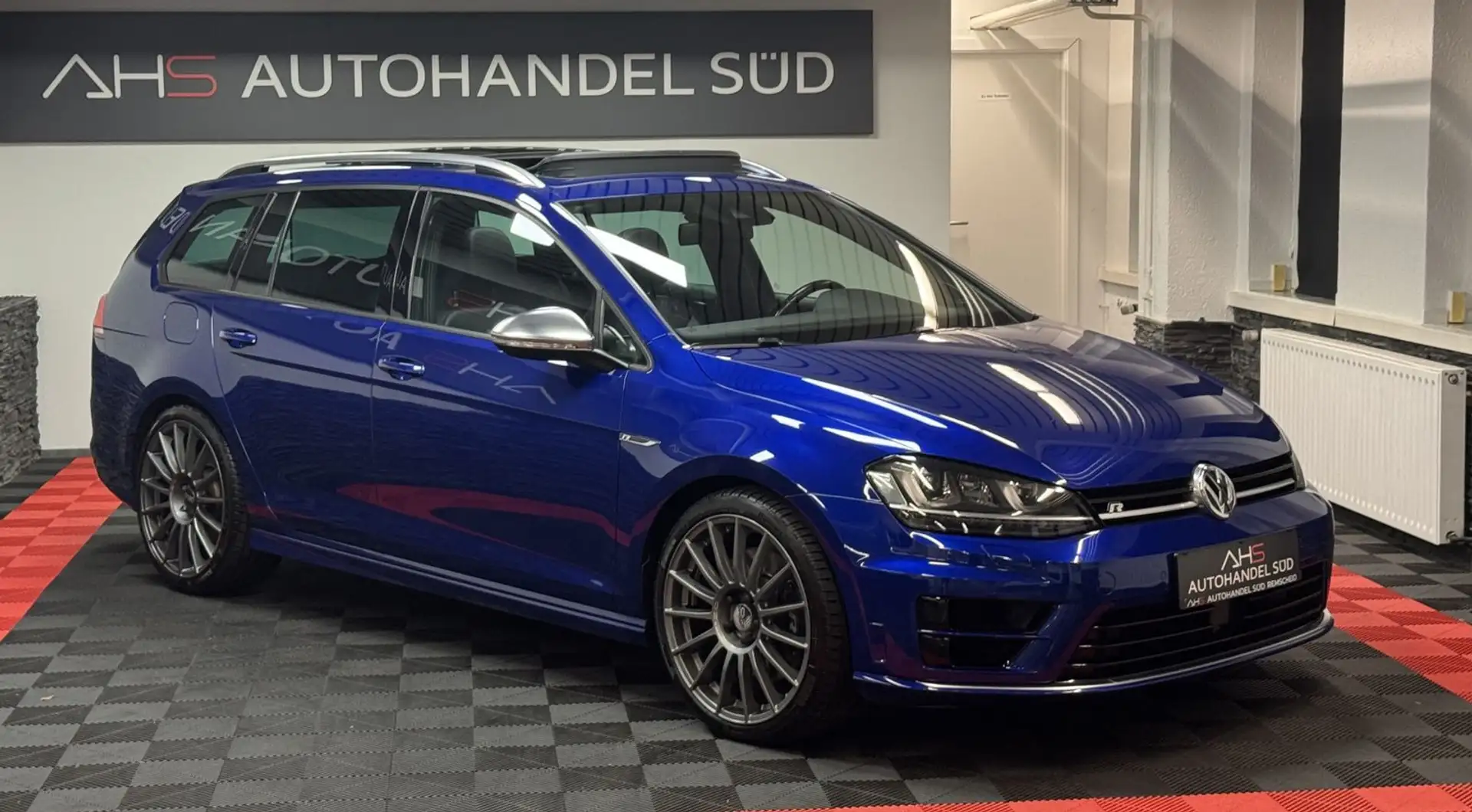 Volkswagen Golf R BMT 4Motion*PANORAMA*LEDER*DYNAUDIO* Blau - 2