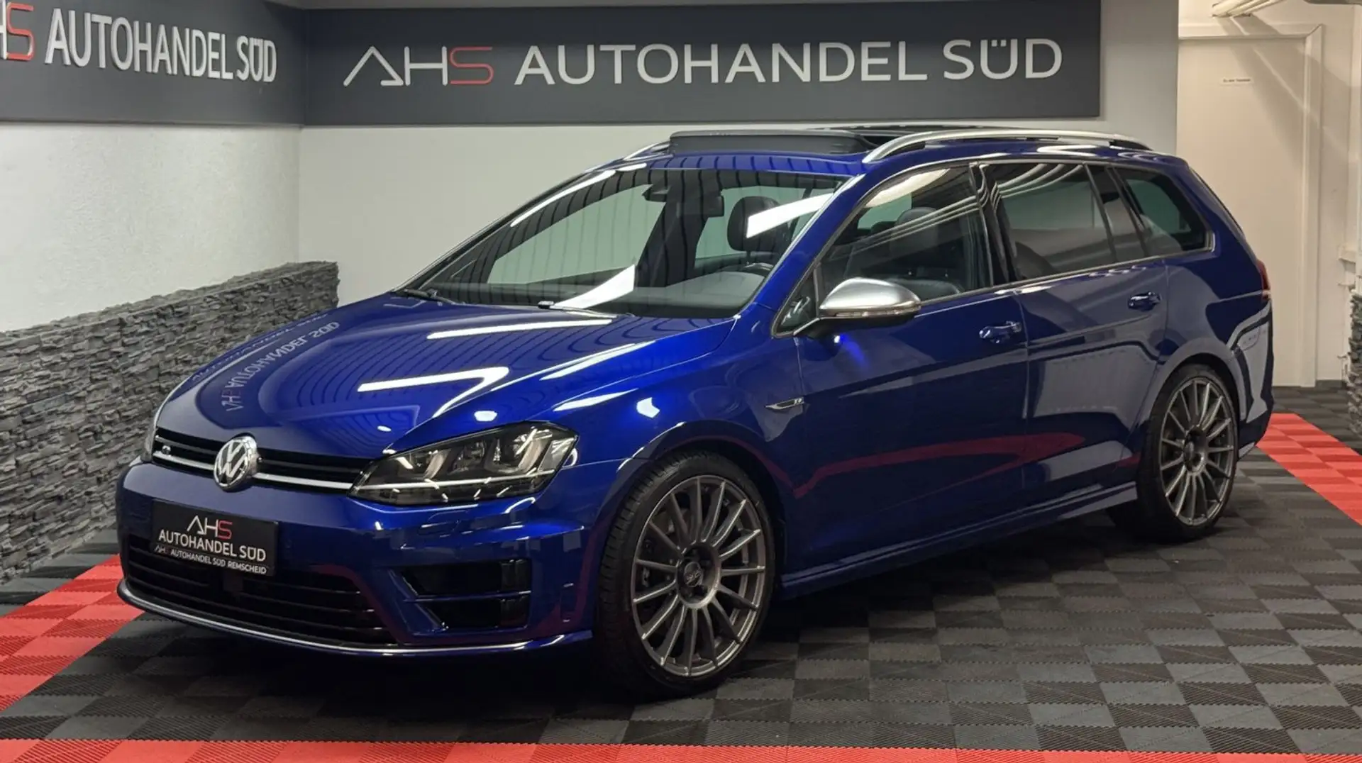 Volkswagen Golf R BMT 4Motion*PANORAMA*LEDER*DYNAUDIO* Blau - 1