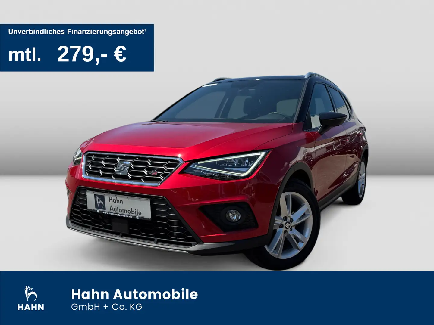 SEAT Arona 1.5TSI DSG FR Navi LED Climatr ACC Sitzhei Rot - 1