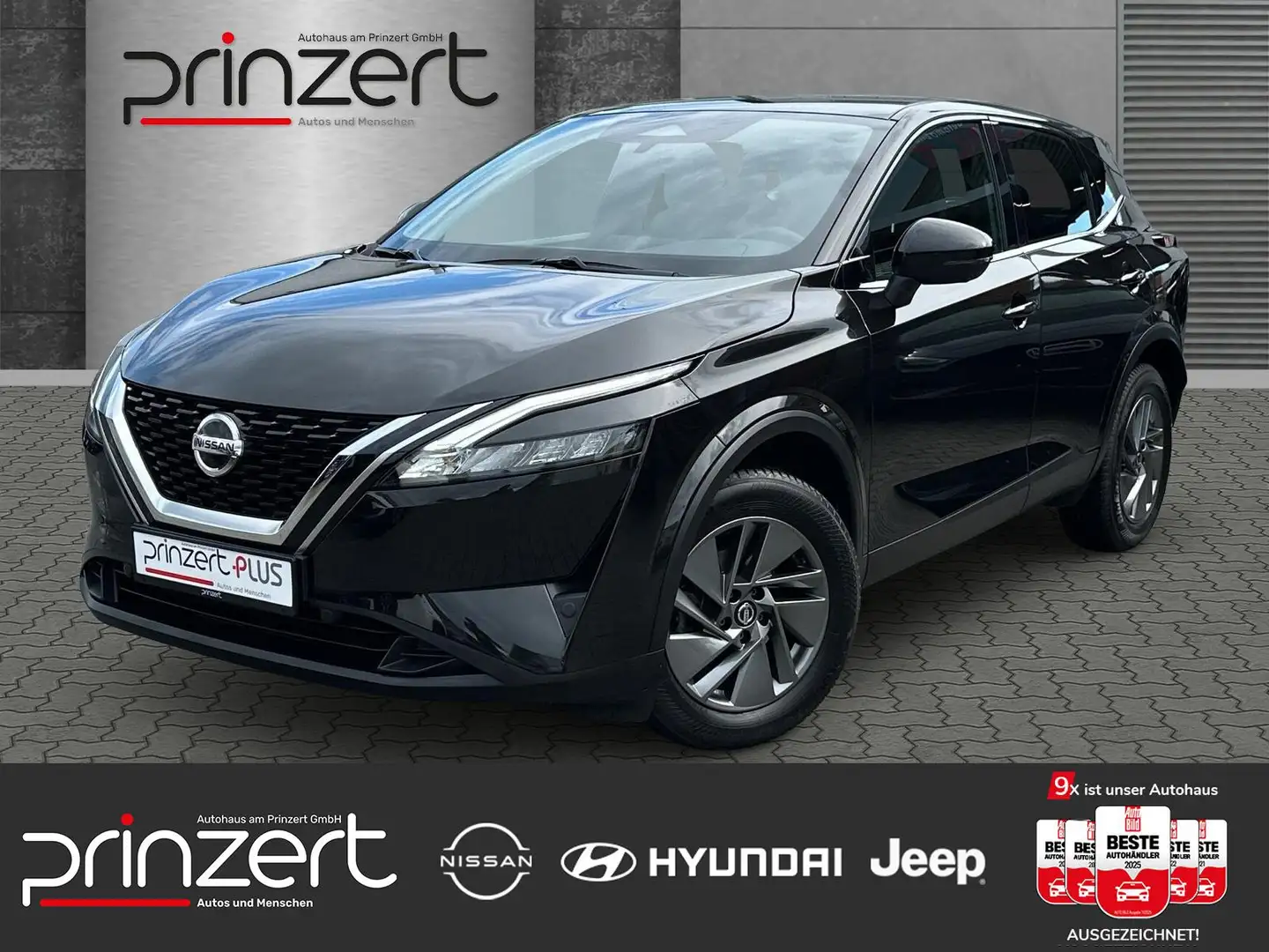 Nissan Qashqai 1.3 DIG-T MHEV CVT "Acenta" Navi&Winter-Paket Schwarz - 1