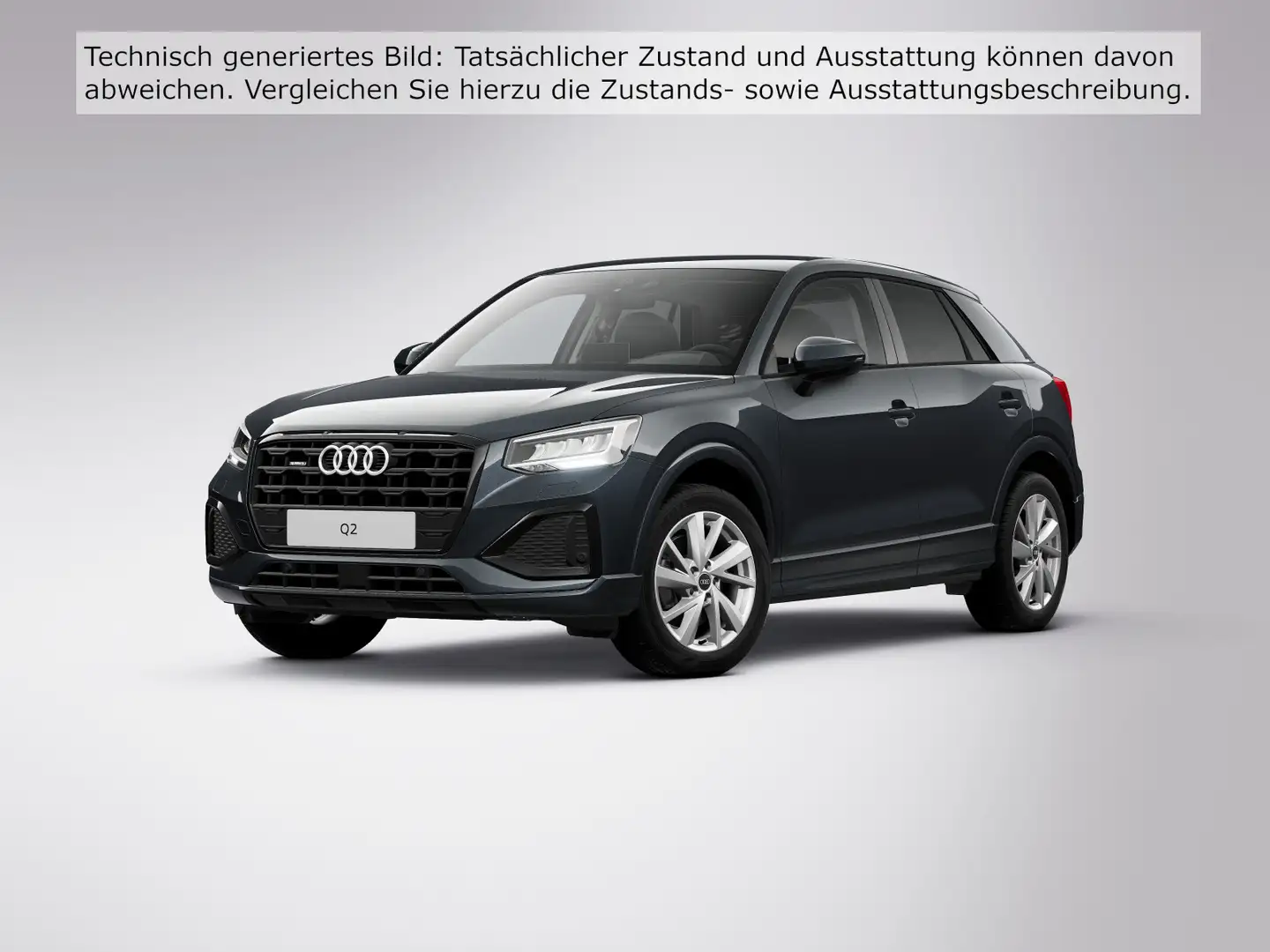 Audi Q2 40 TFSI Q ADVANCED OPTIK-PKT KAMERA LEDER NAV Grau - 2