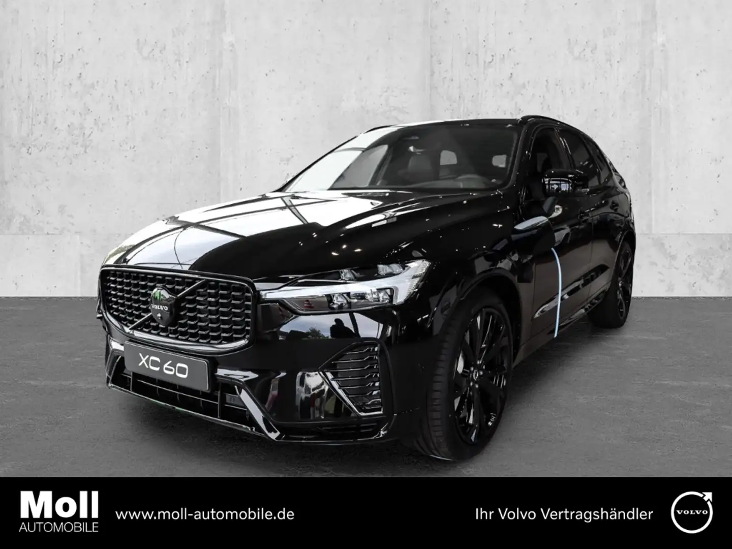 Volvo XC60 T6 Plug-In Hybrid AWD Plus Black Edition B&W Luftf Schwarz - 1