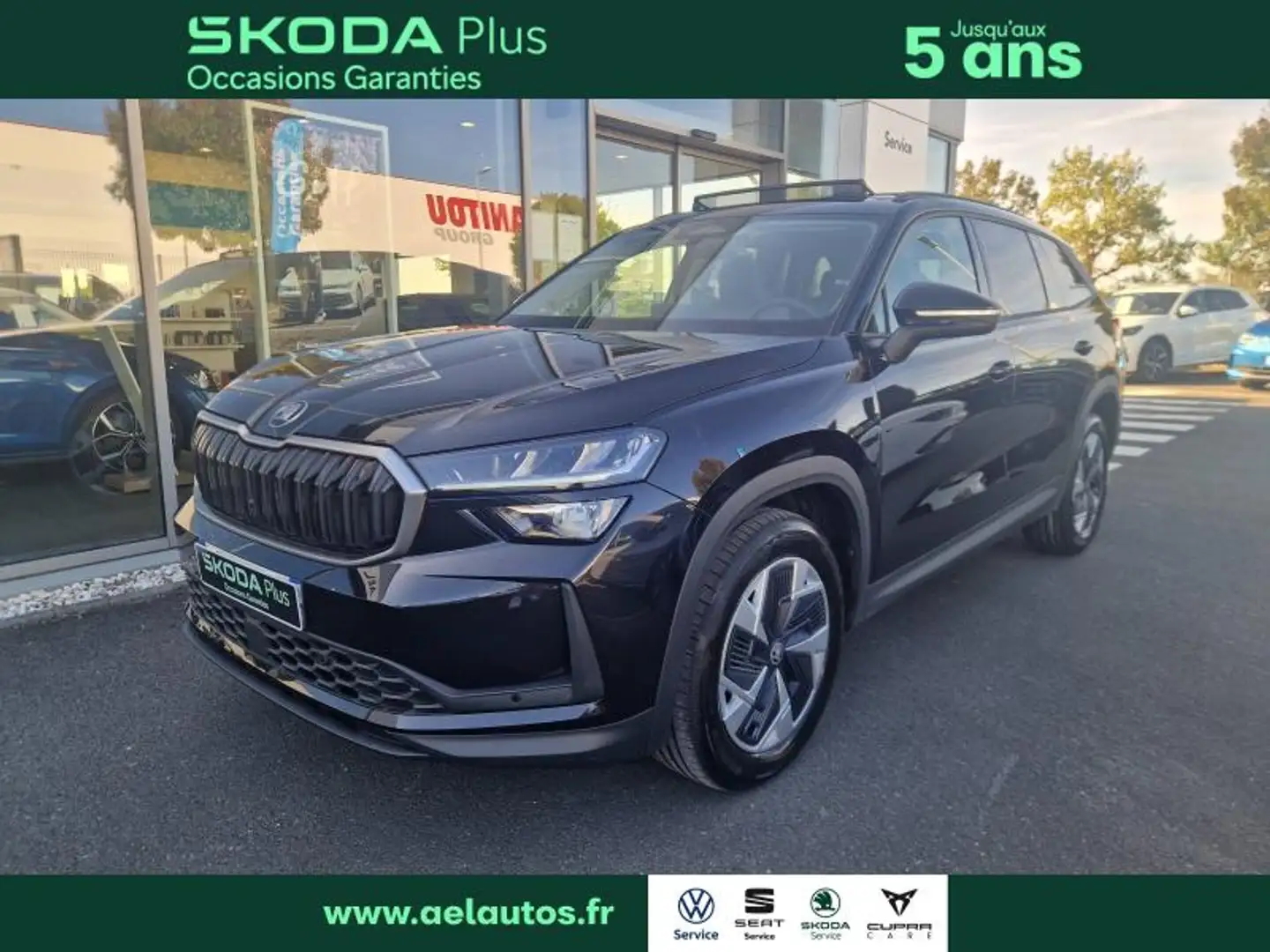 Skoda Kodiaq 2.0 TDI 150ch SCR Selection DSG7 7 places Noir - 1