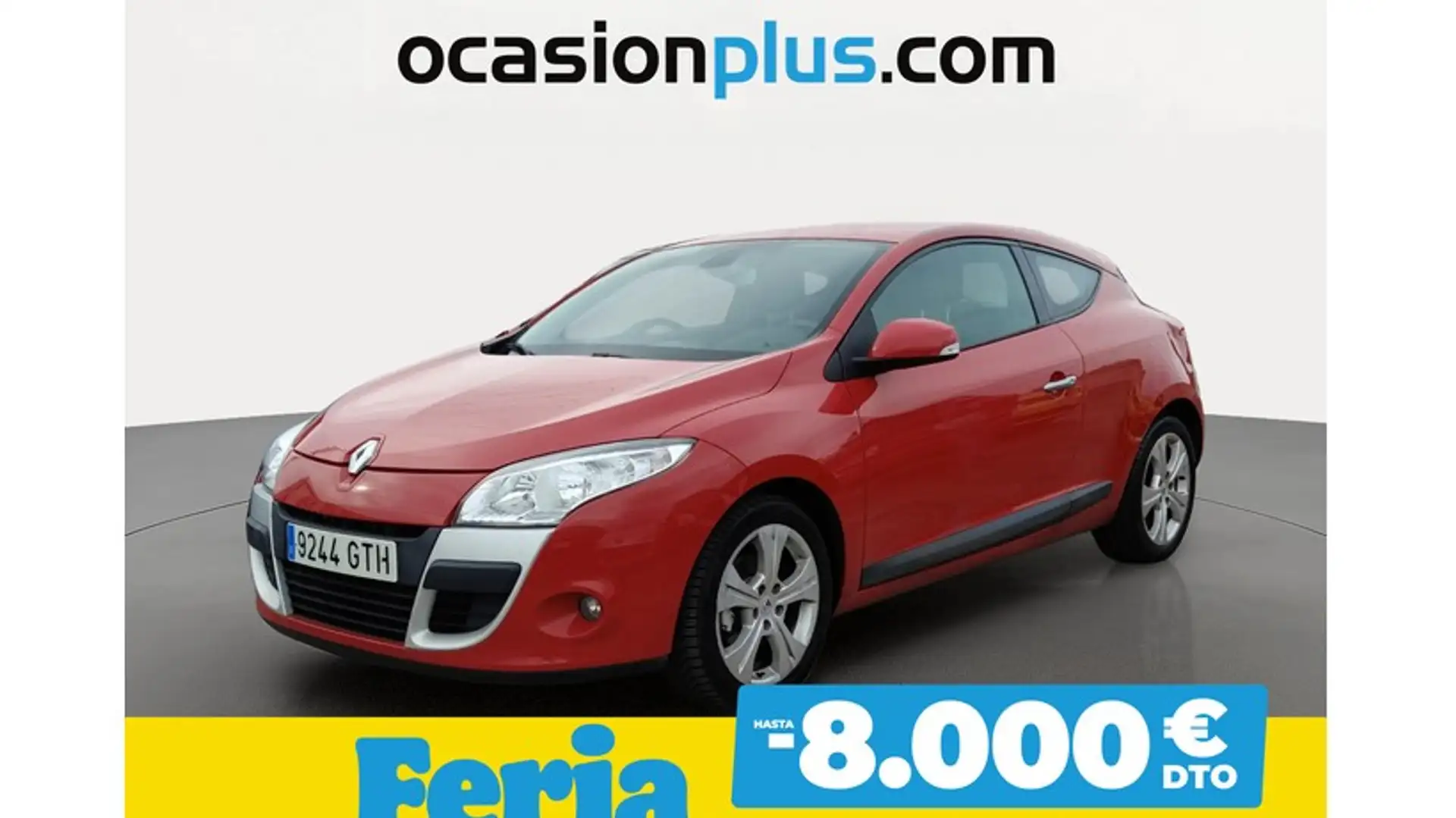 Renault Megane Coupé 1.6 Dynamique Rouge - 1