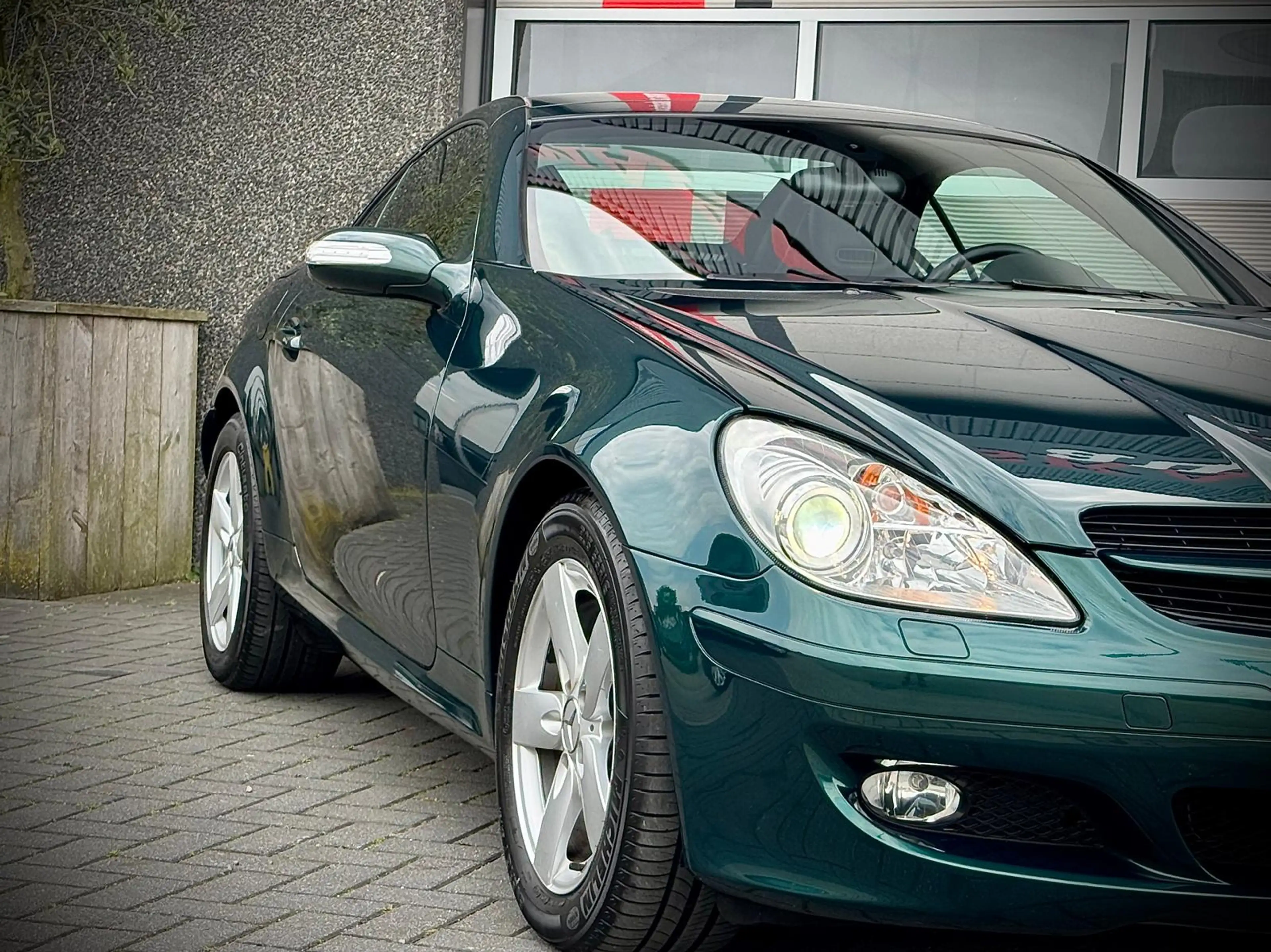 Mercedes-Benz SLK 280 Aut 7 / Andratite green / Airscarf / Xenon / NL de — photo 14