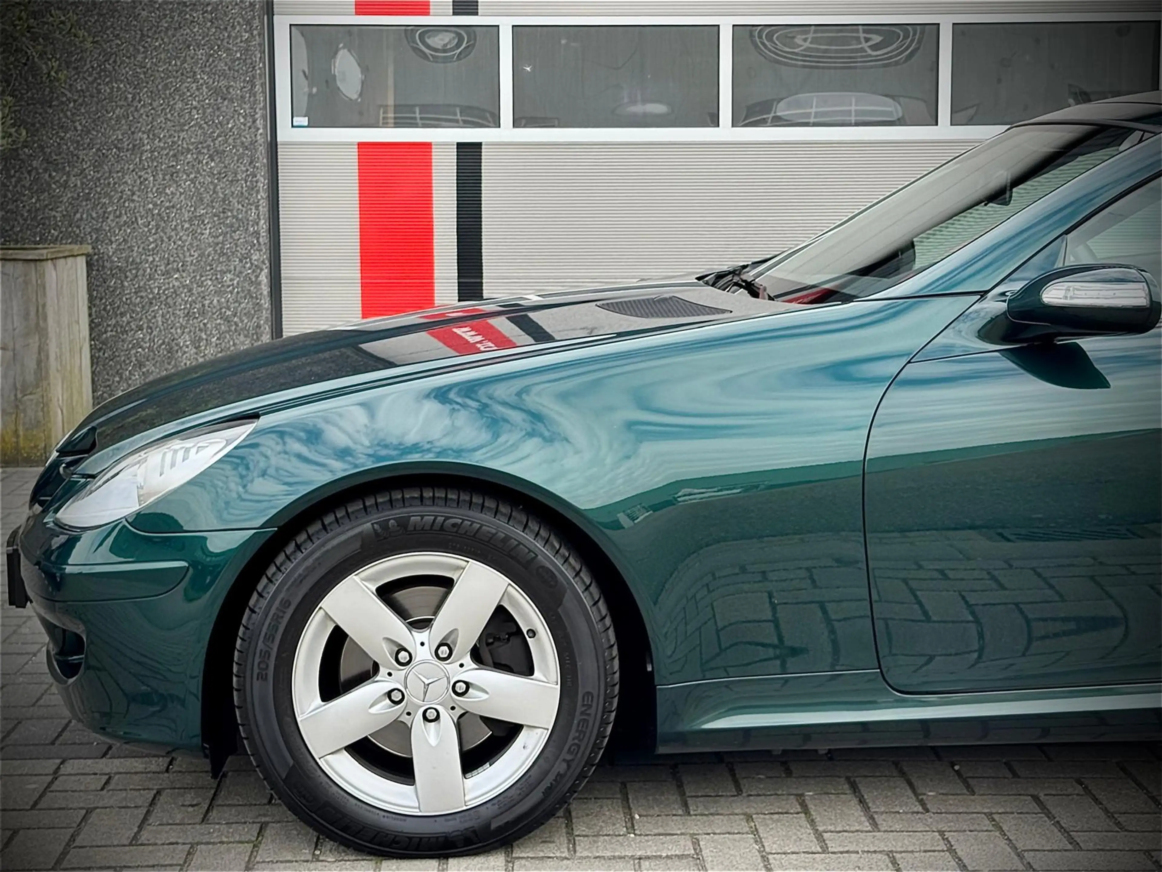 Mercedes-Benz SLK 280 Aut 7 / Andratite green / Airscarf / Xenon / NL de — photo 9