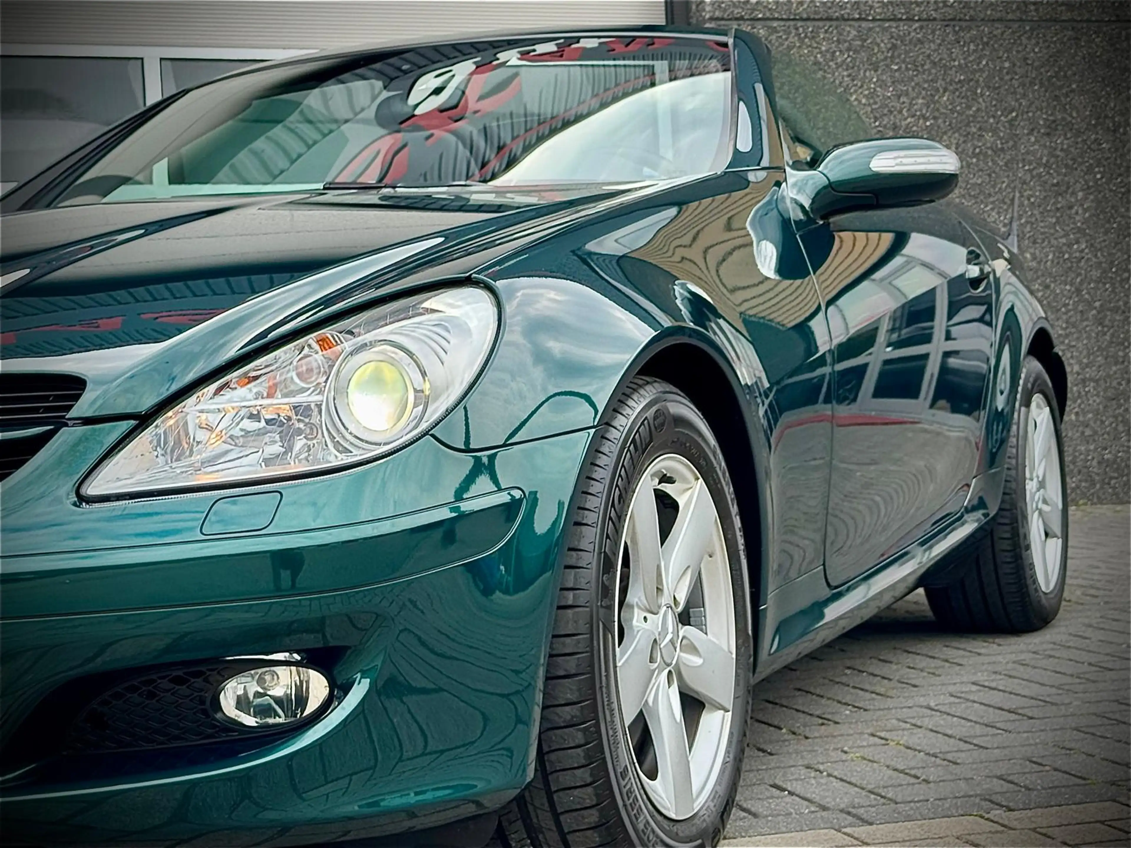 Mercedes-Benz SLK 280 Aut 7 / Andratite green / Airscarf / Xenon / NL de — photo 12