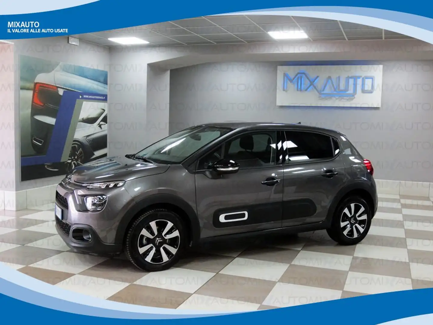 Citroen C3 1.2 PureTech 110cv Max EAT6 EU6 Grigio - 1