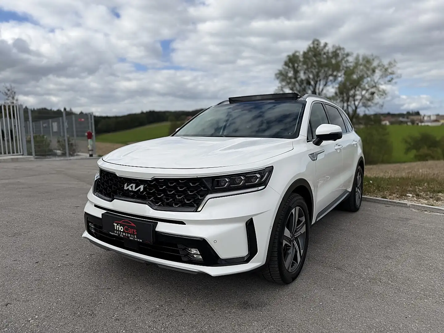 Kia Sorento 1.6 T-GDI Platinum 4WD *7SITZER*HEADUP*VOLL* Weiß - 1
