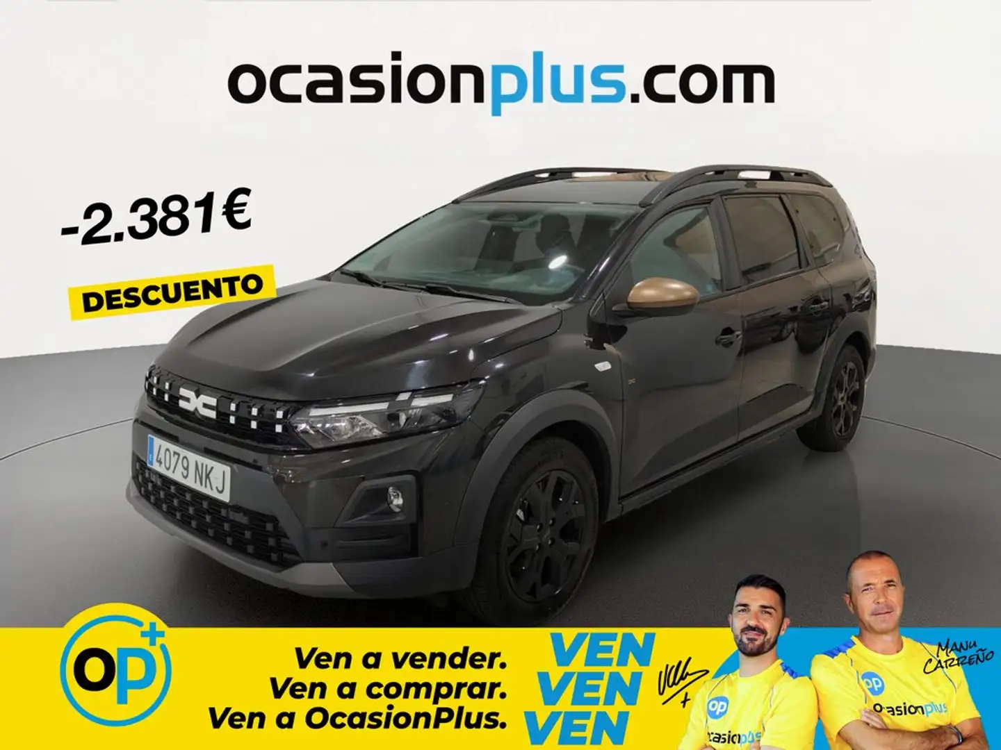 Dacia Jogger Hybrid Extreme 114kW 7pl. Negro - 1