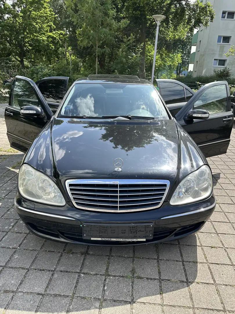 Mercedes-Benz S 320 MEMORY,Sitzheizung, Schiebedach, Navi, Automatik Czarny - 1