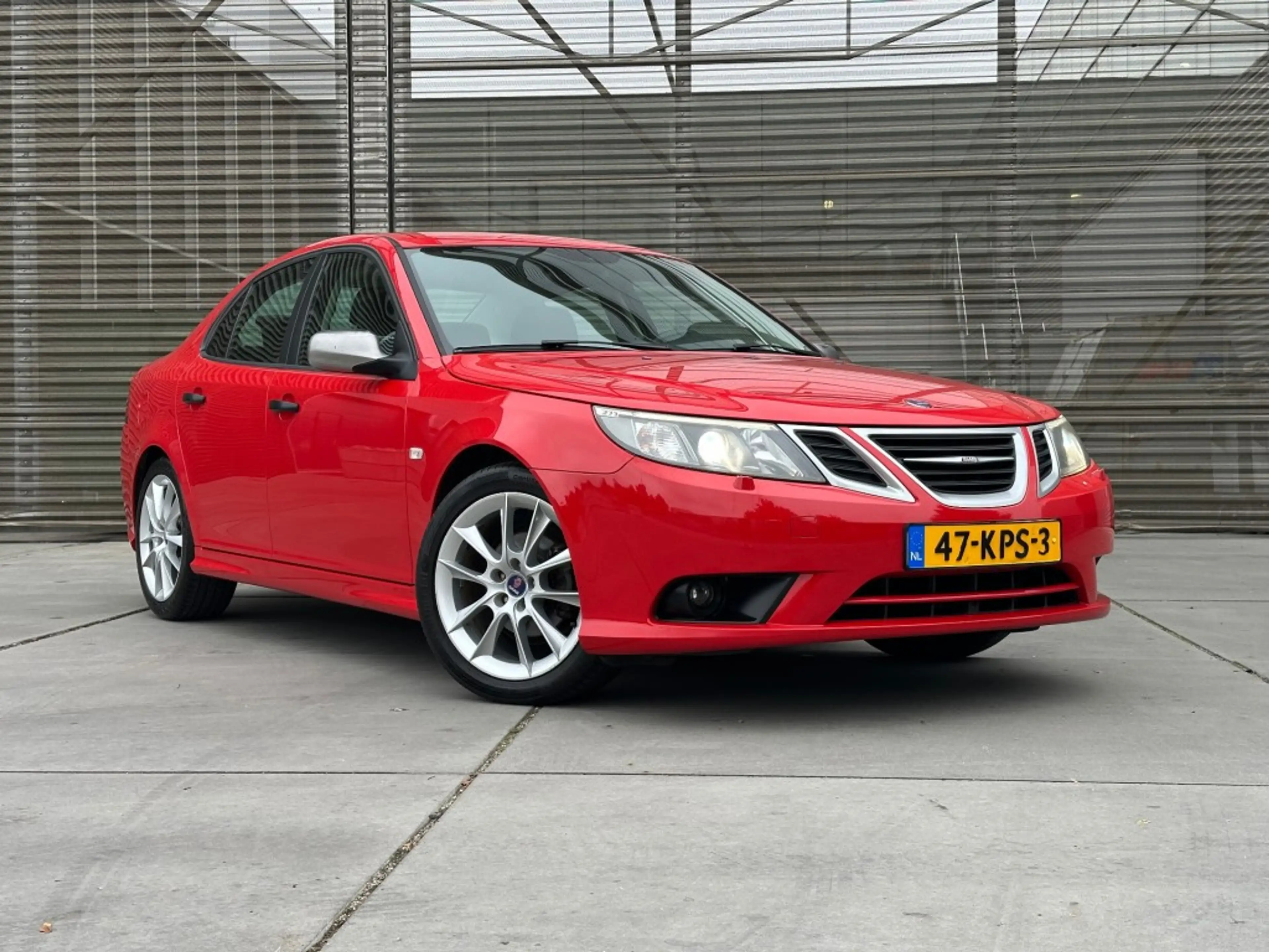 Saab 9-3 1.8T NORDEN AIRCO/LEER/ 18 INCH !! APK 16-9-2027 ! — photo 2
