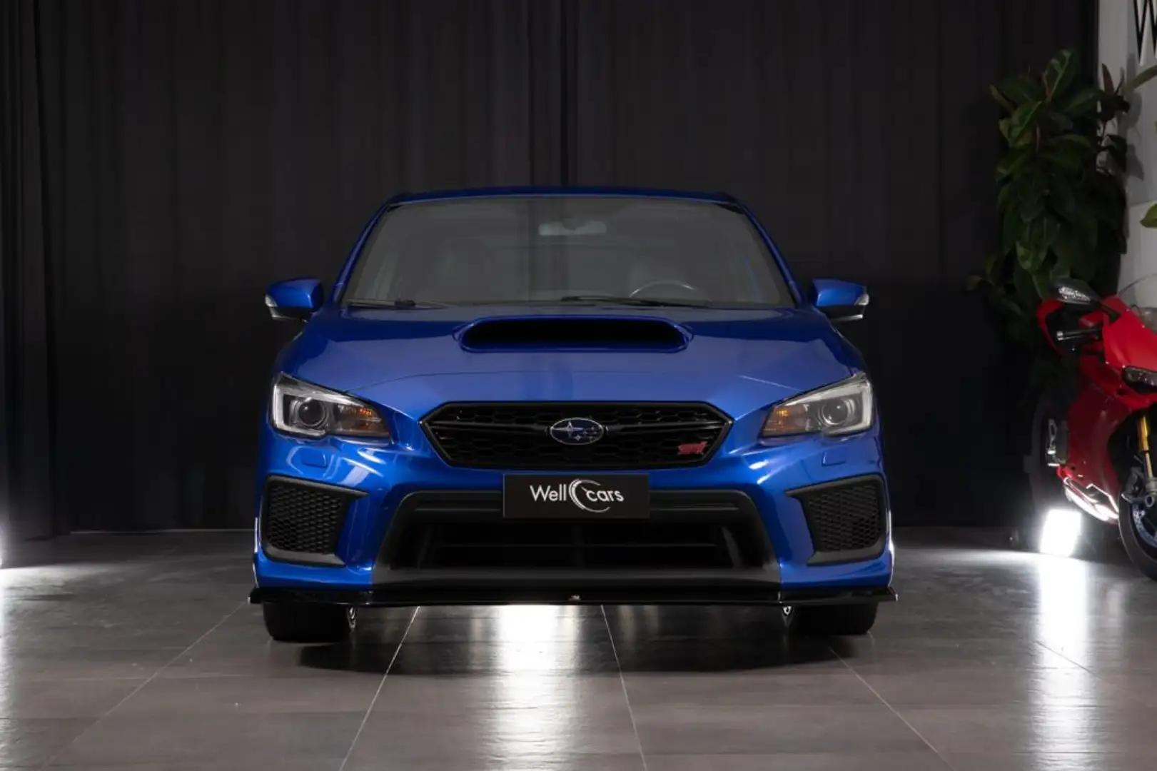 Subaru WRX 2.5 turbo 16V STi Bleu - 2