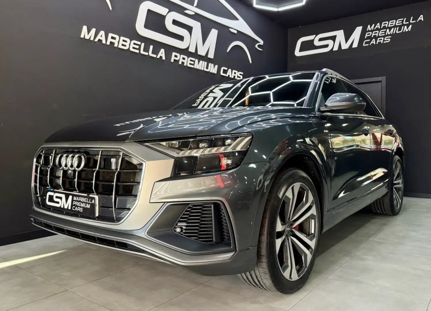 Audi Q8 50 TDI quattro tiptronic Grijs - 1