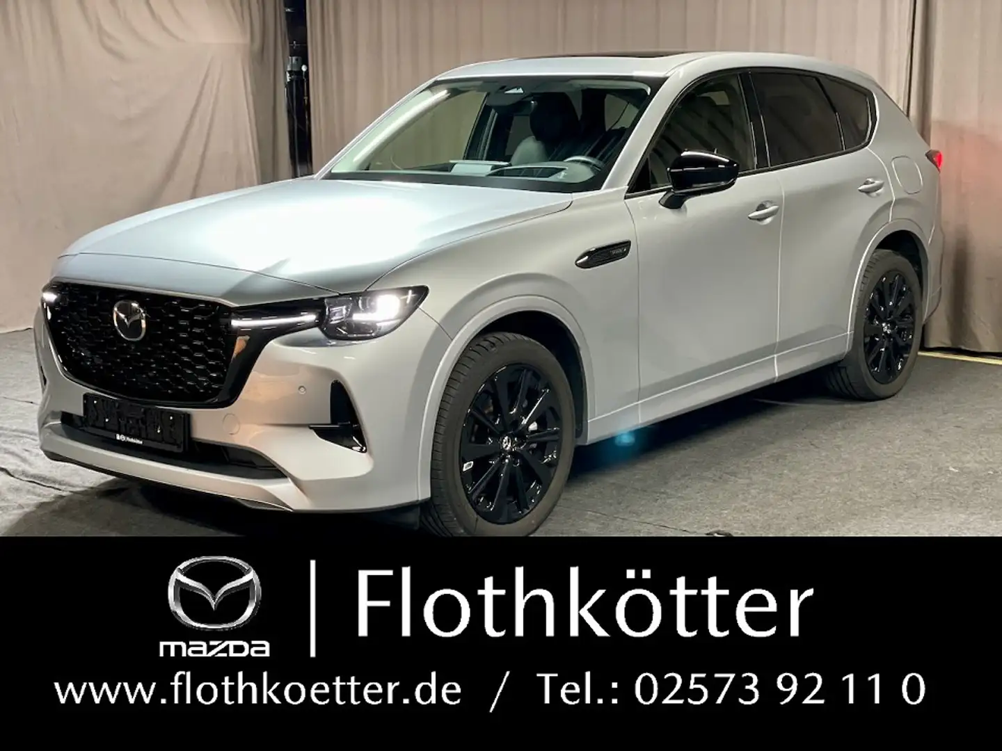 Mazda CX-60 327PS PHEV HOMURA*DRIVER*SOUND Argent - 1