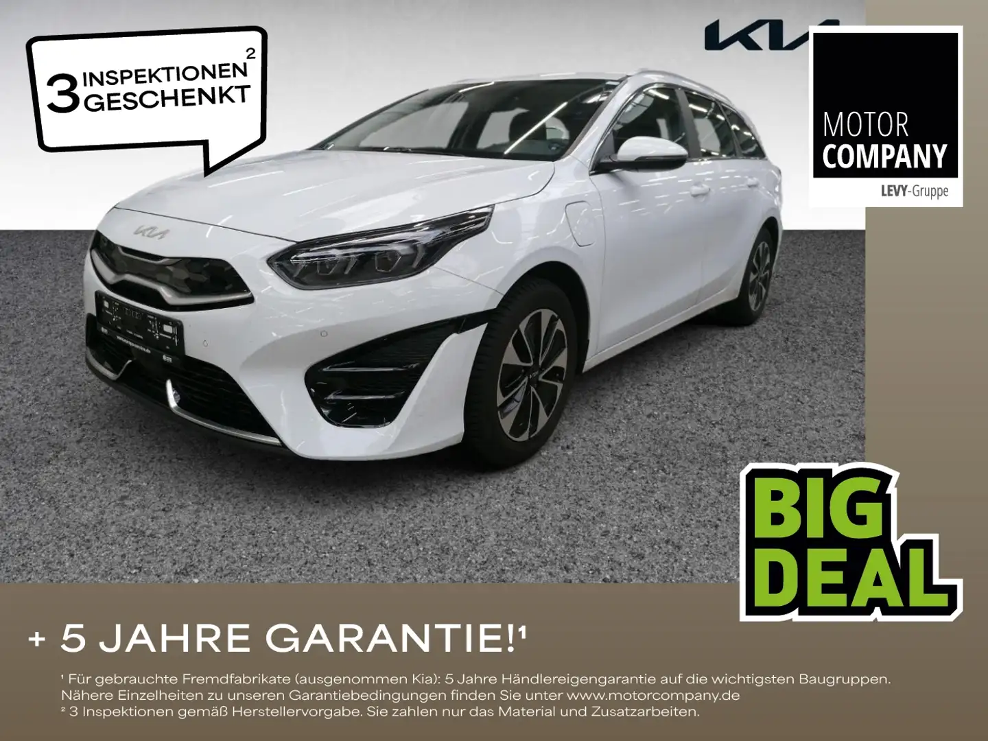Kia Ceed SW / cee'd SW Ceed Sportswagon 1.6 Spirit PHEV+Navi+R.Kam+PDC++ Blanc - 1