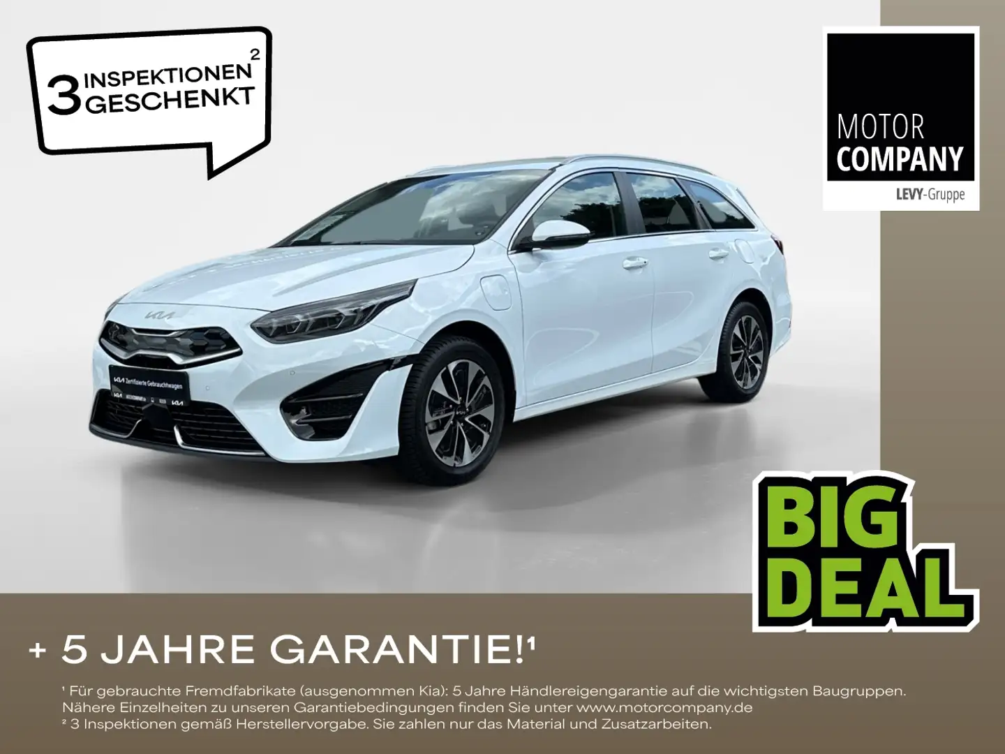 Kia Ceed SW / cee'd SW Ceed Sportswagon 1.6 Spirit PHEV+Navi+R.Kam+PDC++ White - 1