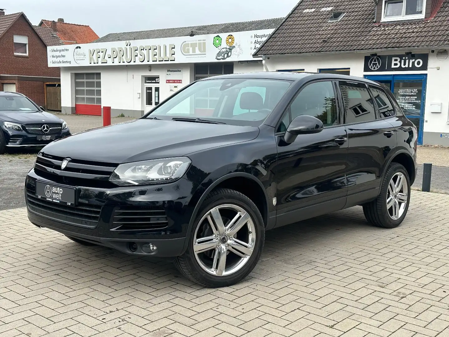 Volkswagen Touareg V6 TDI, Pano, TÜV neu, Service neu Noir - 1