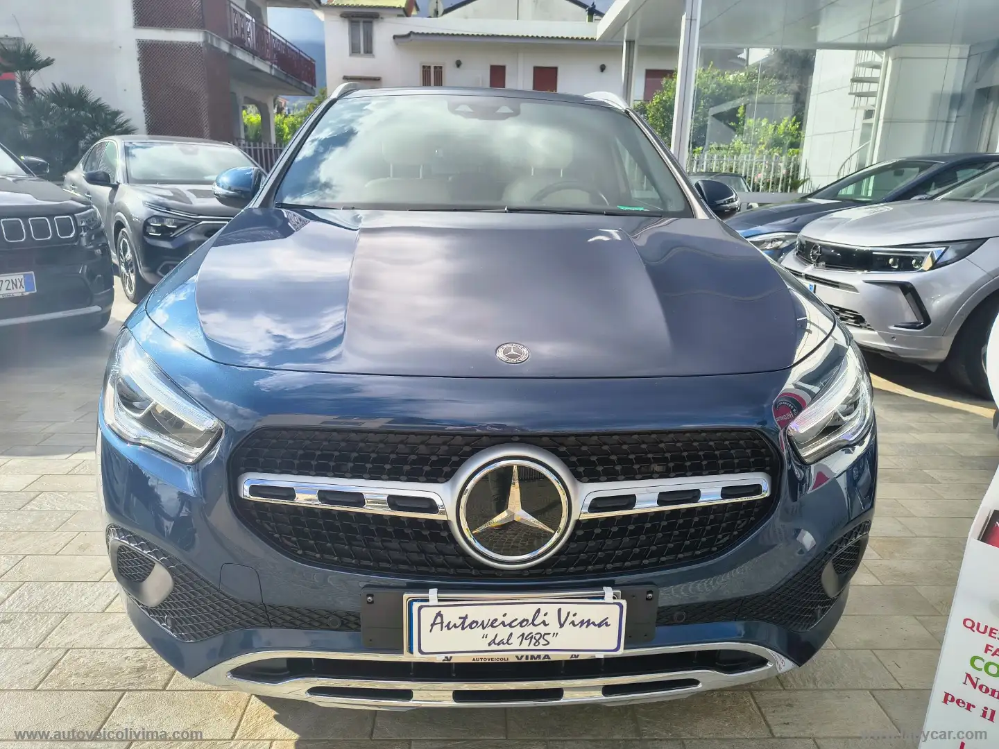 Mercedes-Benz GLA 200 GLA 200 d Automatic Sport Plus INTERNO PELLE Blauw - 2