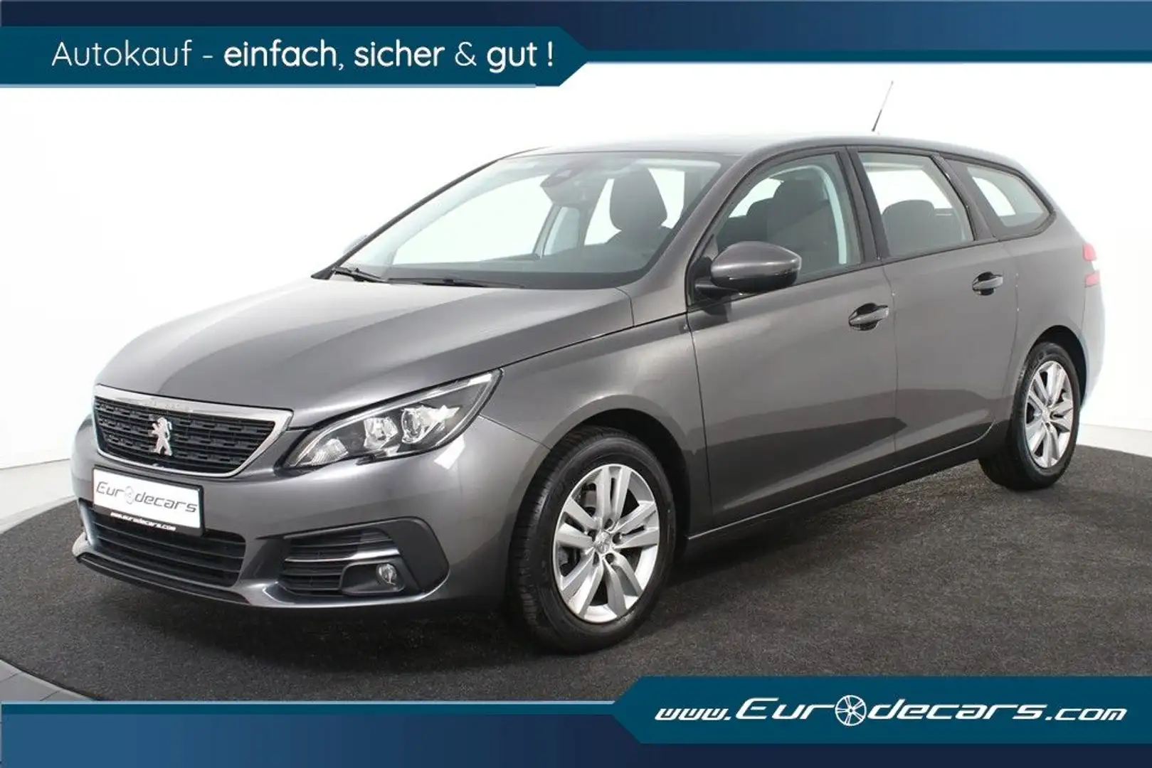 Peugeot 308 SW Allure *1.Hand*Navi*SHZ*Kamera* Gris - 1