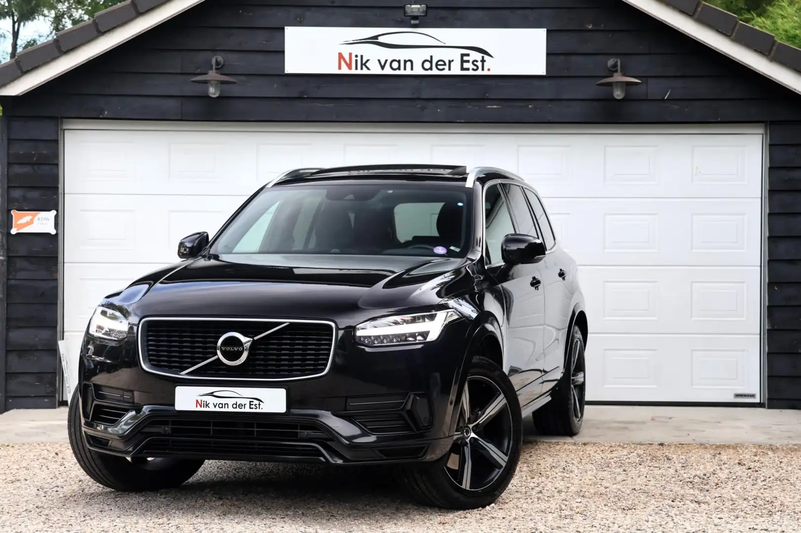 Volvo XC90 2.0 T8 Twin Engine AWD R-Design-B&W-Blis-Carplay-C Noir - 1